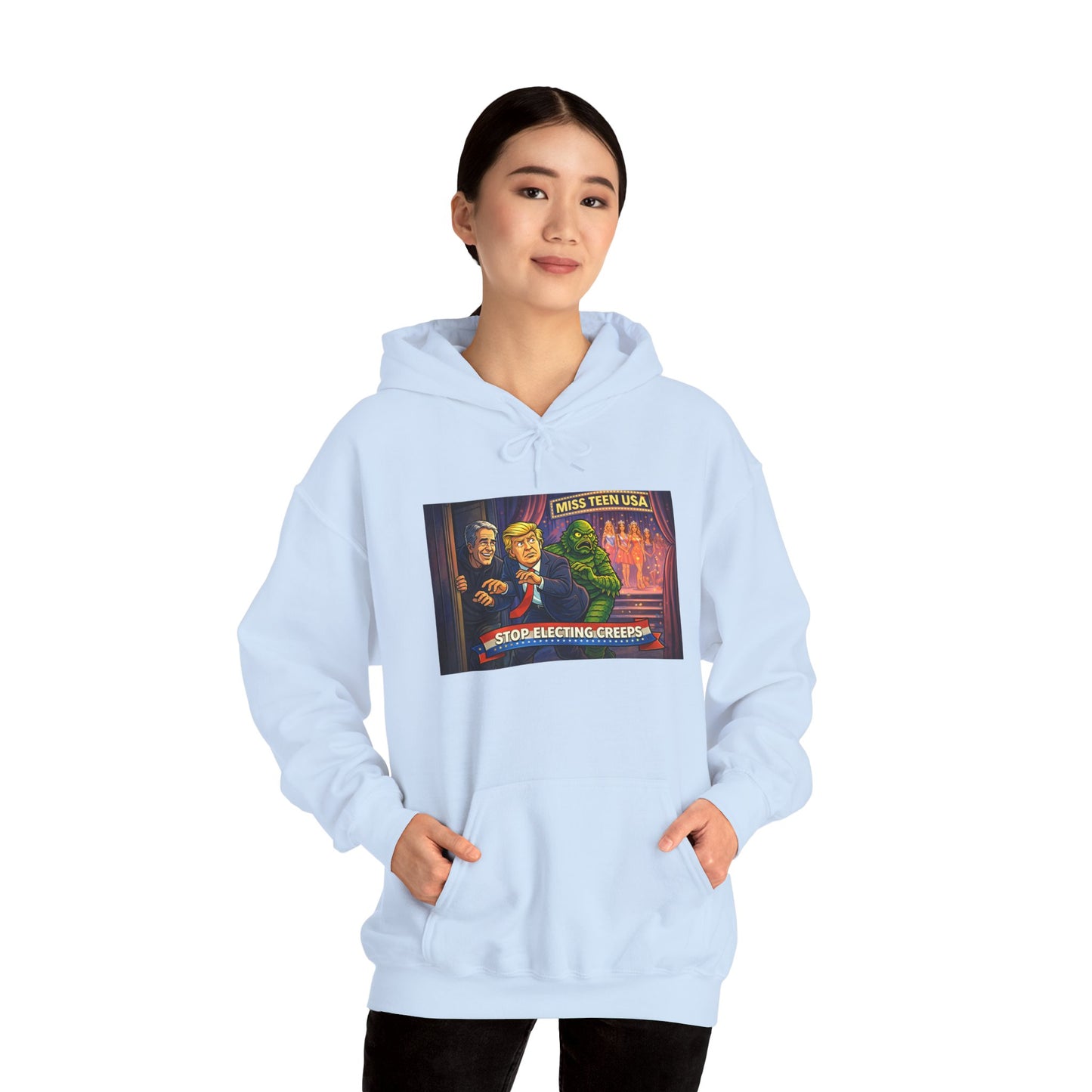 Hoodie — Retro Vintage Movie Poster "Bride of Frankenstein" Graphic Pullover