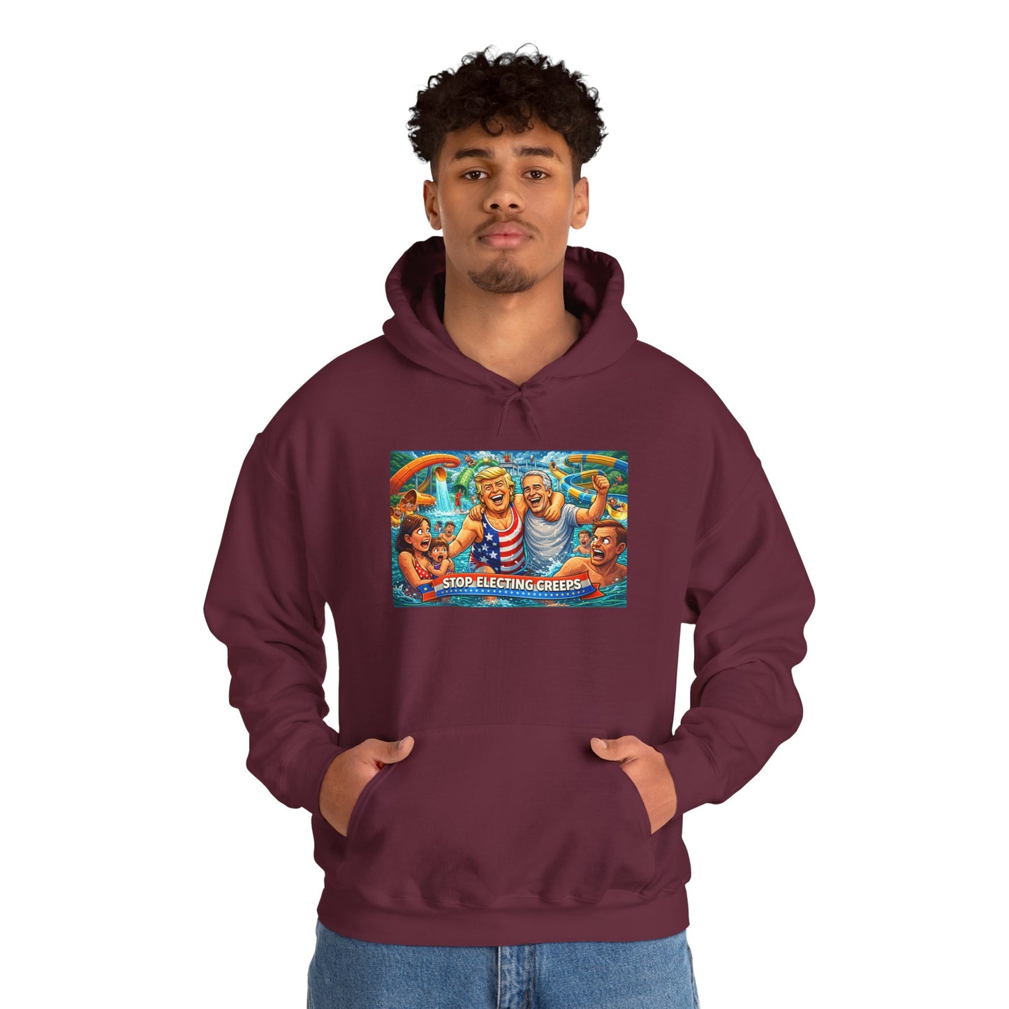 Hoodie | Retro Beach Lifeguard Vintage Surf Crew Design