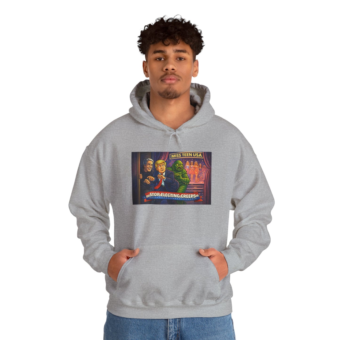 Hoodie — Retro Vintage Movie Poster "Bride of Frankenstein" Graphic Pullover