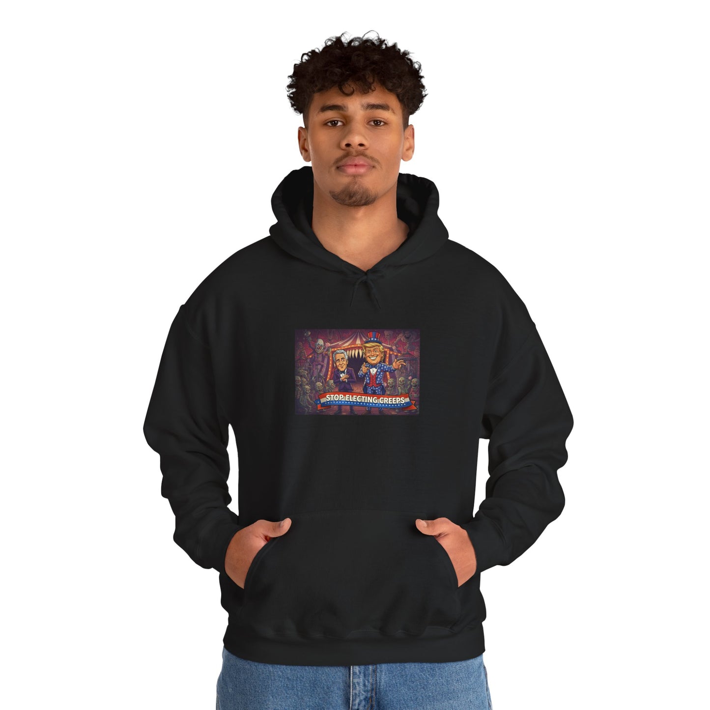 Retro Campfire Hoodie — "Good Vibes, Great Friends" Graphic Hooded Sweatshirt