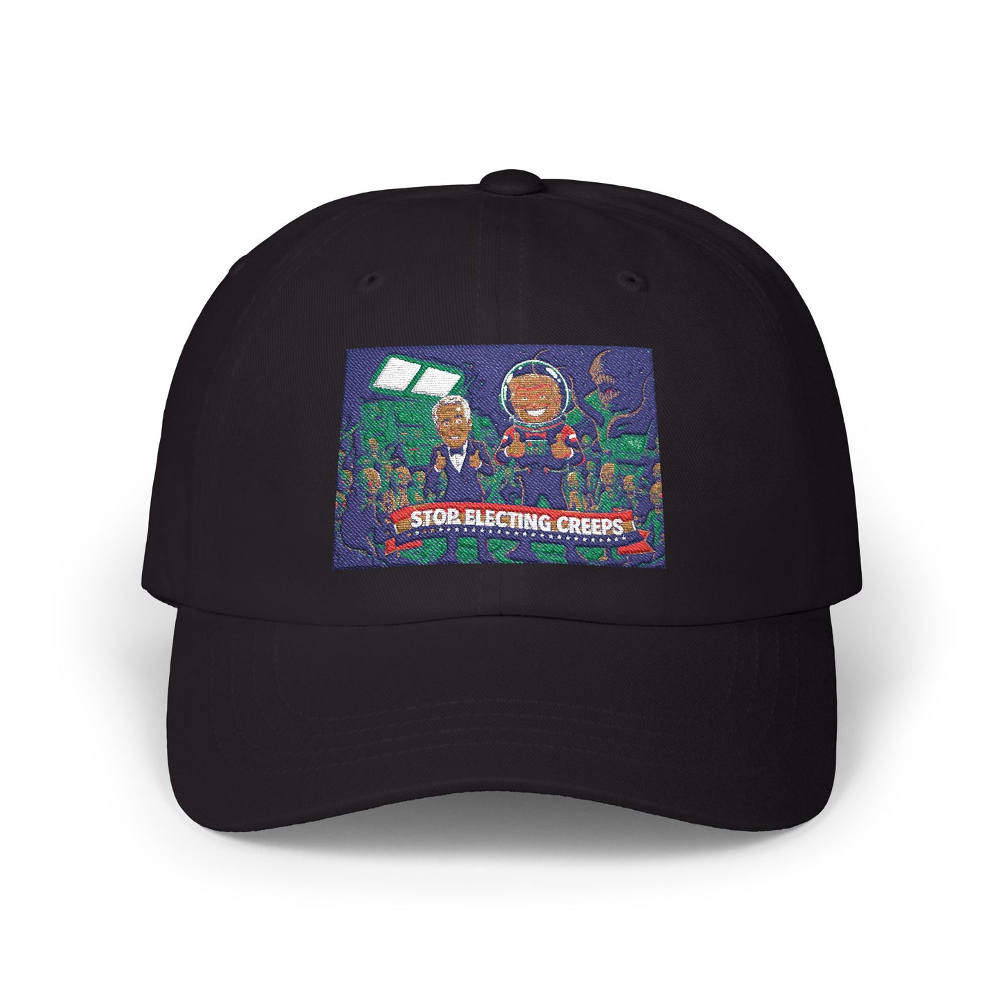 Dad Cap — 'Stop Electing Creeps' Political Statement Hat