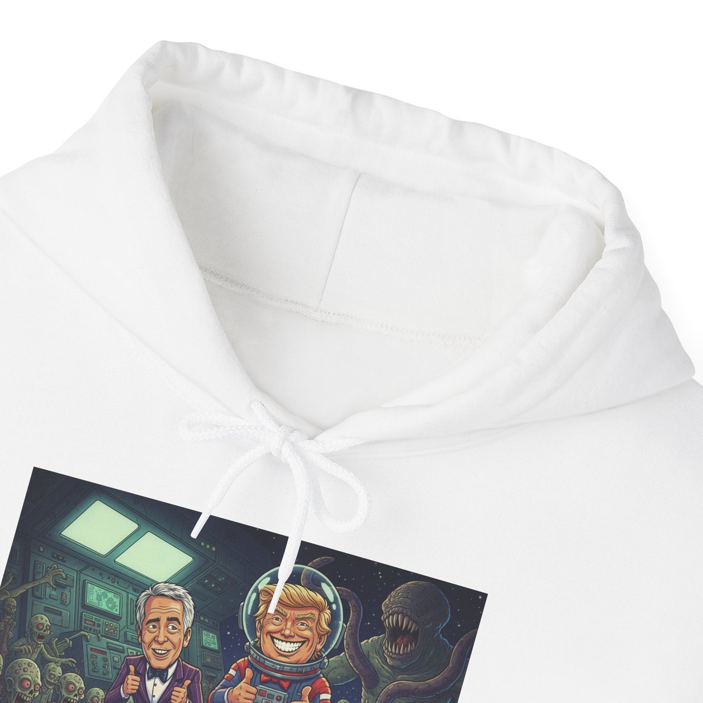 Gaming Crew Hoodie — 'Store-Selecting Griefers' Retro Arcade Design