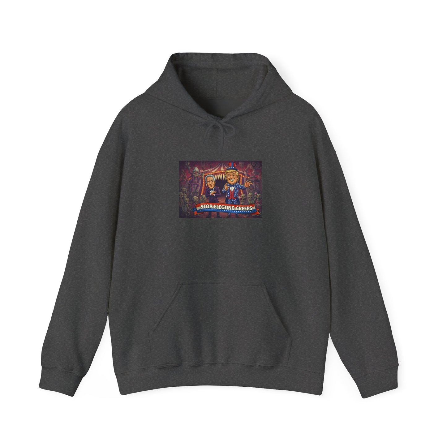 Retro Campfire Hoodie — "Good Vibes, Great Friends" Graphic Hooded Sweatshirt