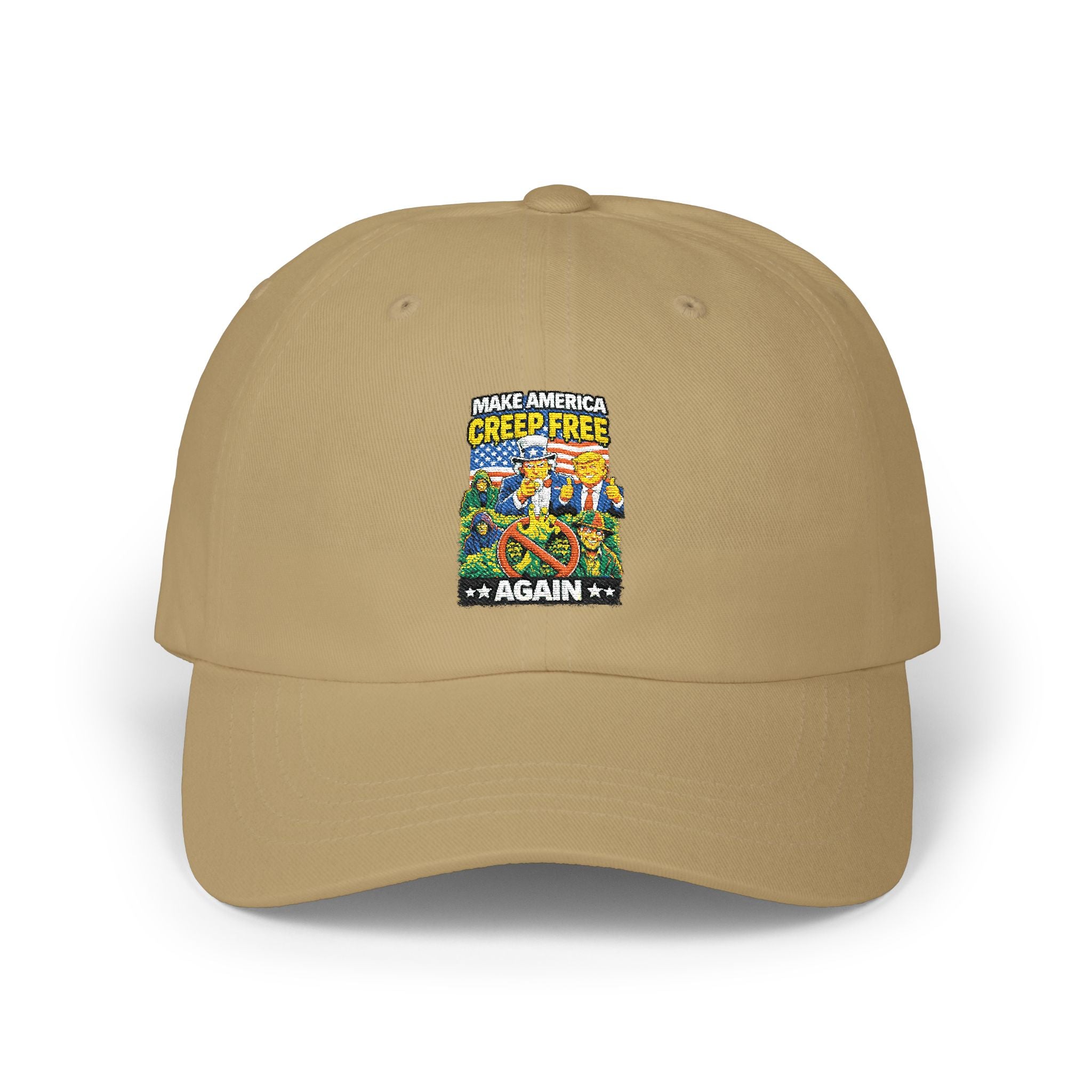 Dad Cap - ‘Crisis Free Again’ Retro Garden Patch Baseball Hat