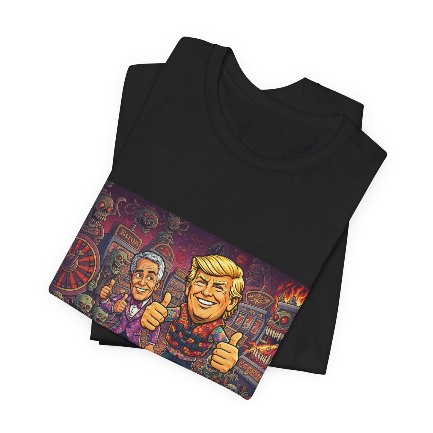 Political Satire Tee — "Stop Electing Creeps" Graphic Shirt
