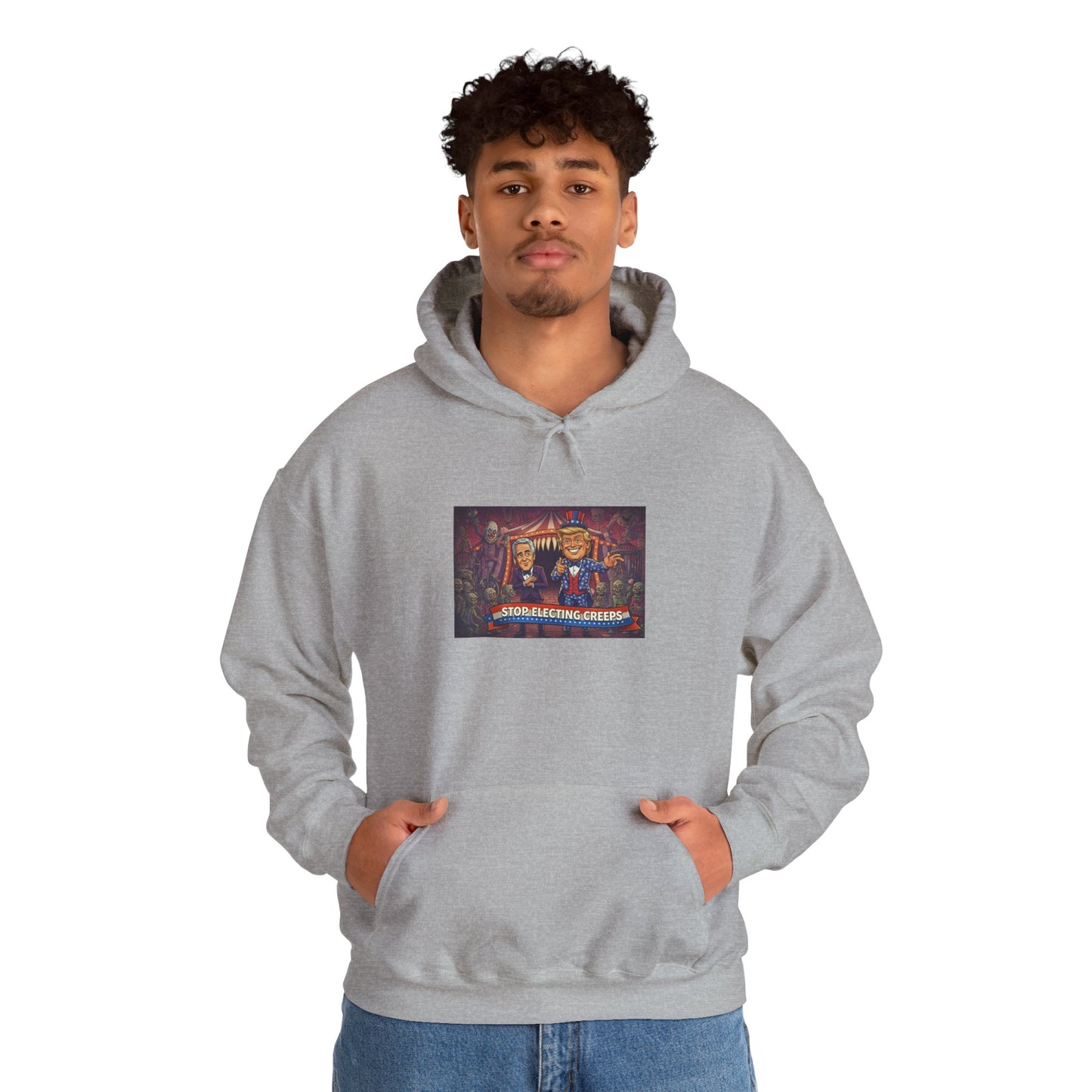 Retro Campfire Hoodie — "Good Vibes, Great Friends" Graphic Hooded Sweatshirt