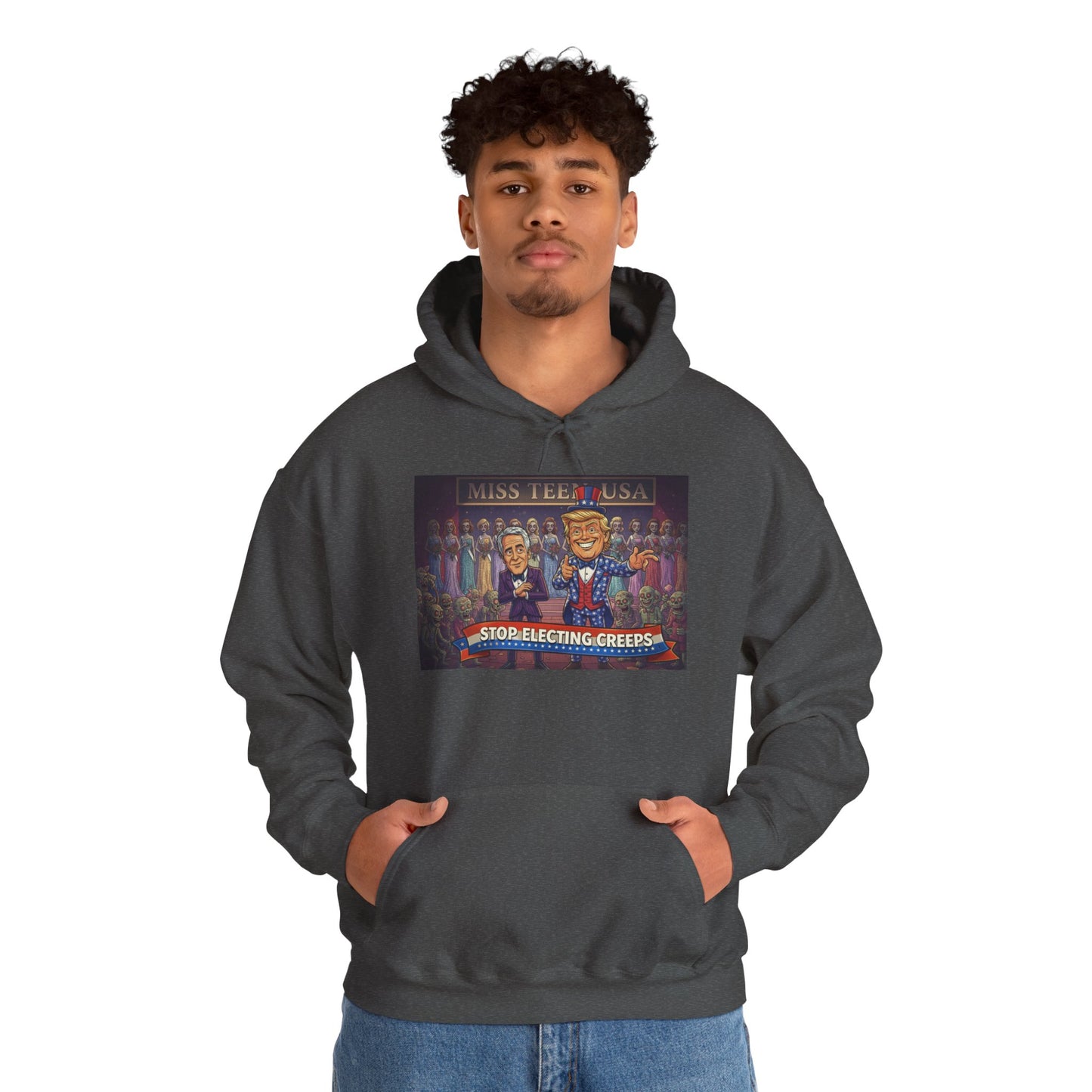 Miss LeFever Pageant Hoodie — Stage Reigning Queens Illustrated Sweatshirt