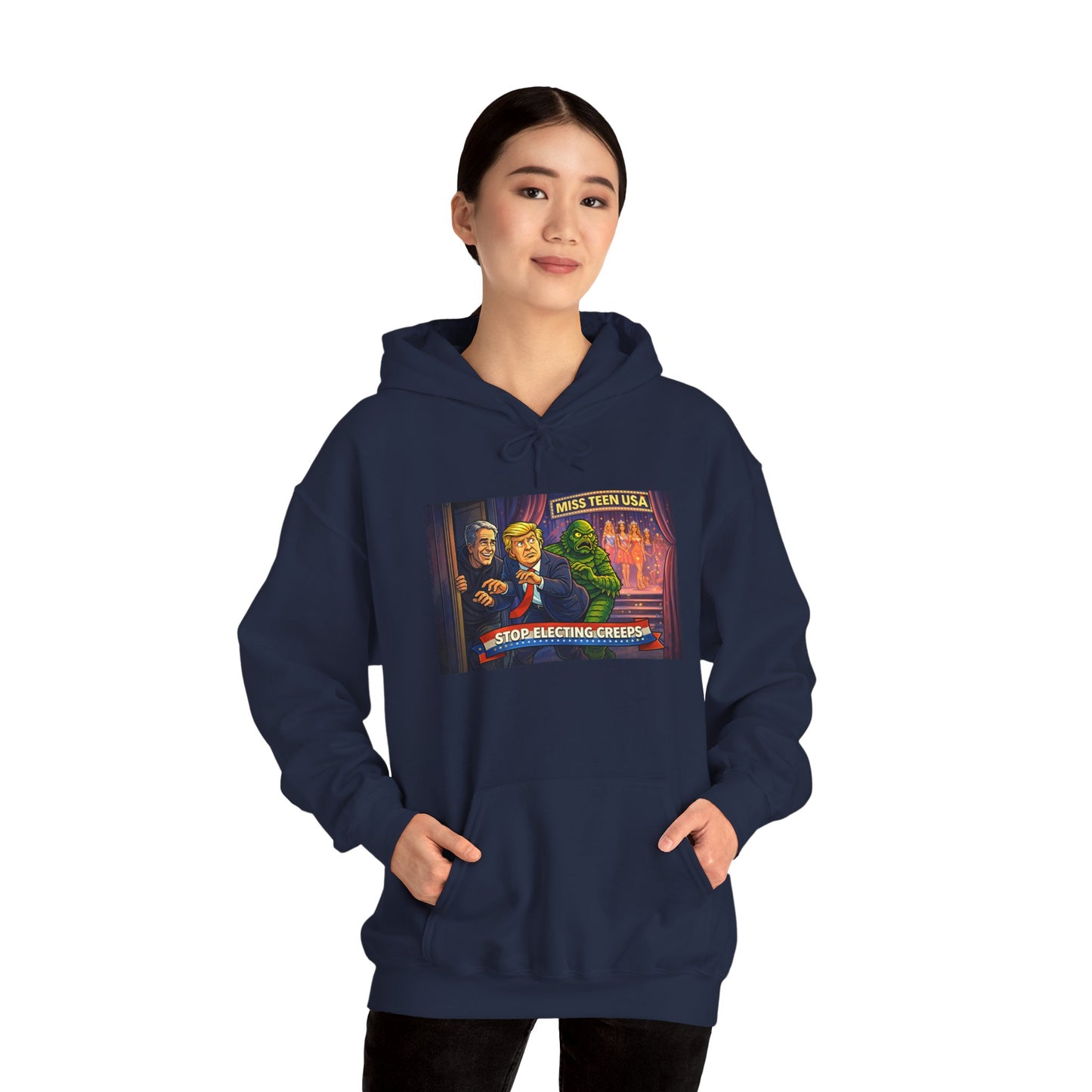 Hoodie — Retro Vintage Movie Poster "Bride of Frankenstein" Graphic Pullover