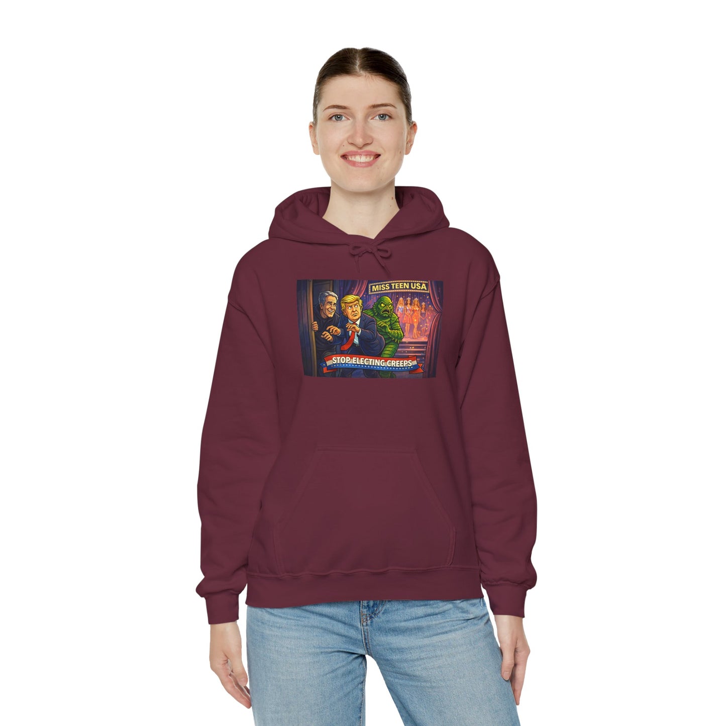 Hoodie — Retro Vintage Movie Poster "Bride of Frankenstein" Graphic Pullover