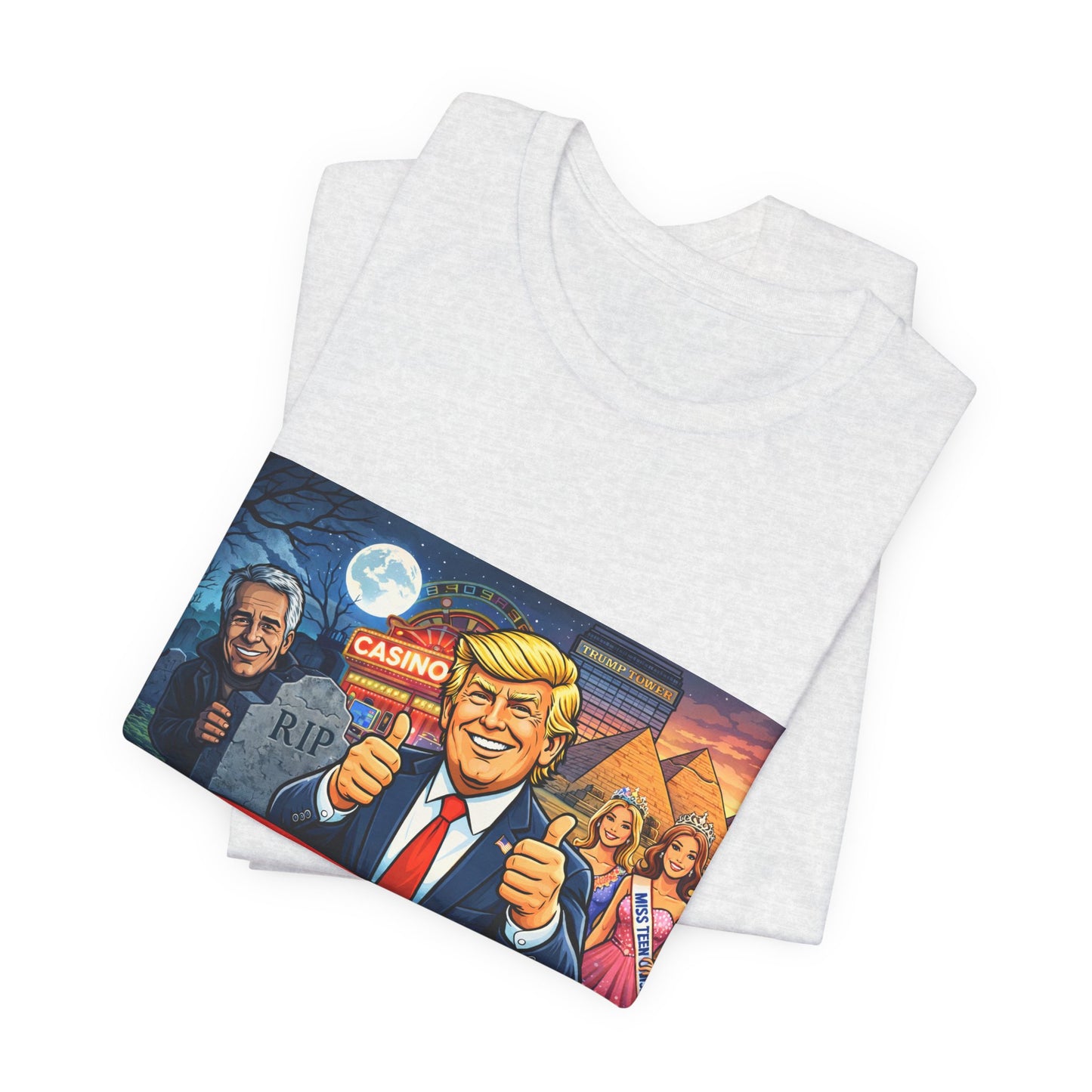 Stop Electing Creeps Tee — Satirical Political Graphic T‑Shirt