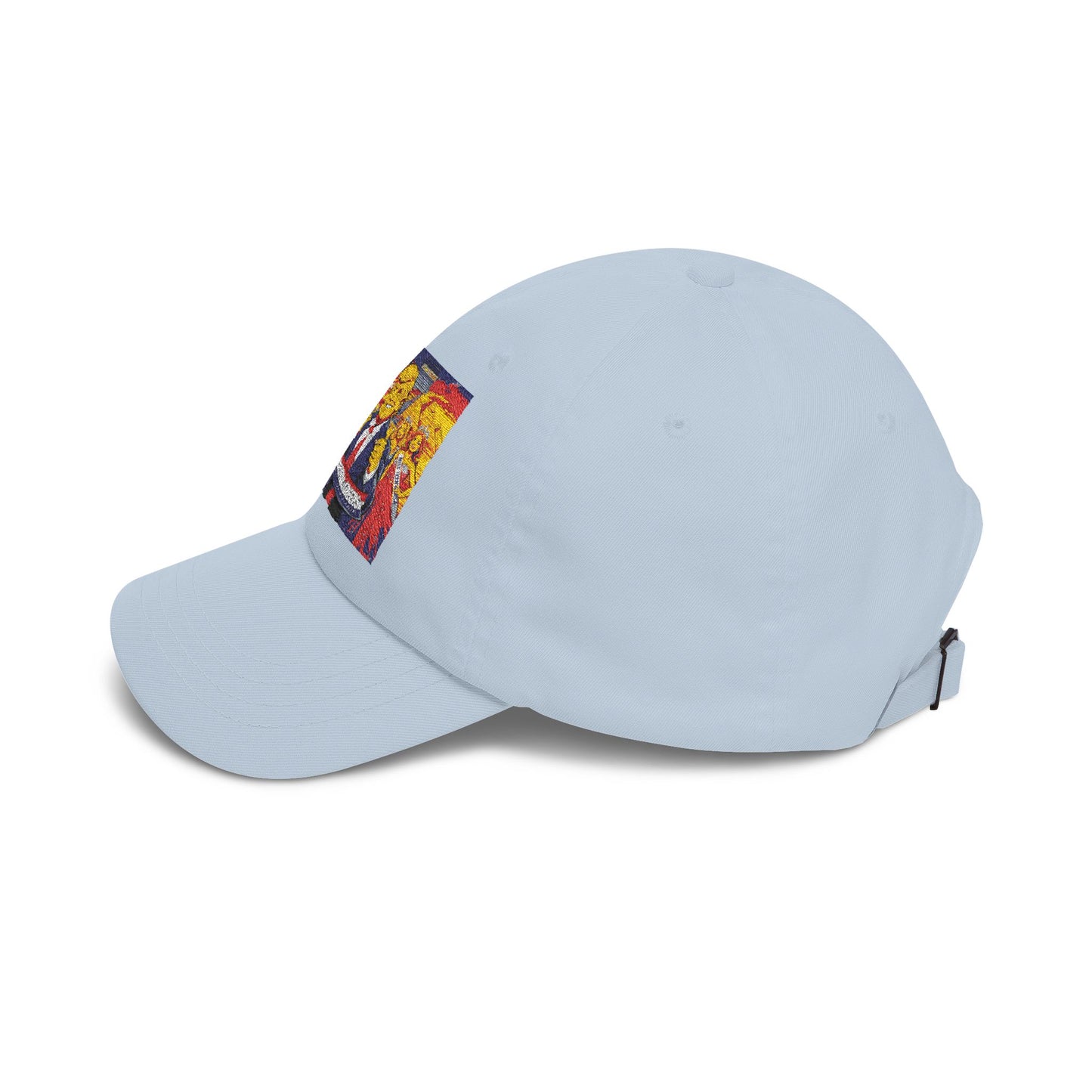 Dad Cap with Pixel Art Political Leader Design