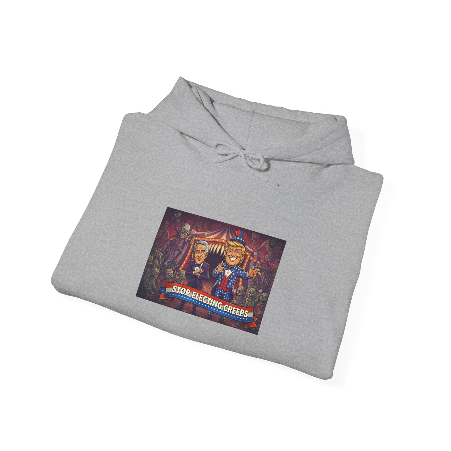 Retro Campfire Hoodie — "Good Vibes, Great Friends" Graphic Hooded Sweatshirt