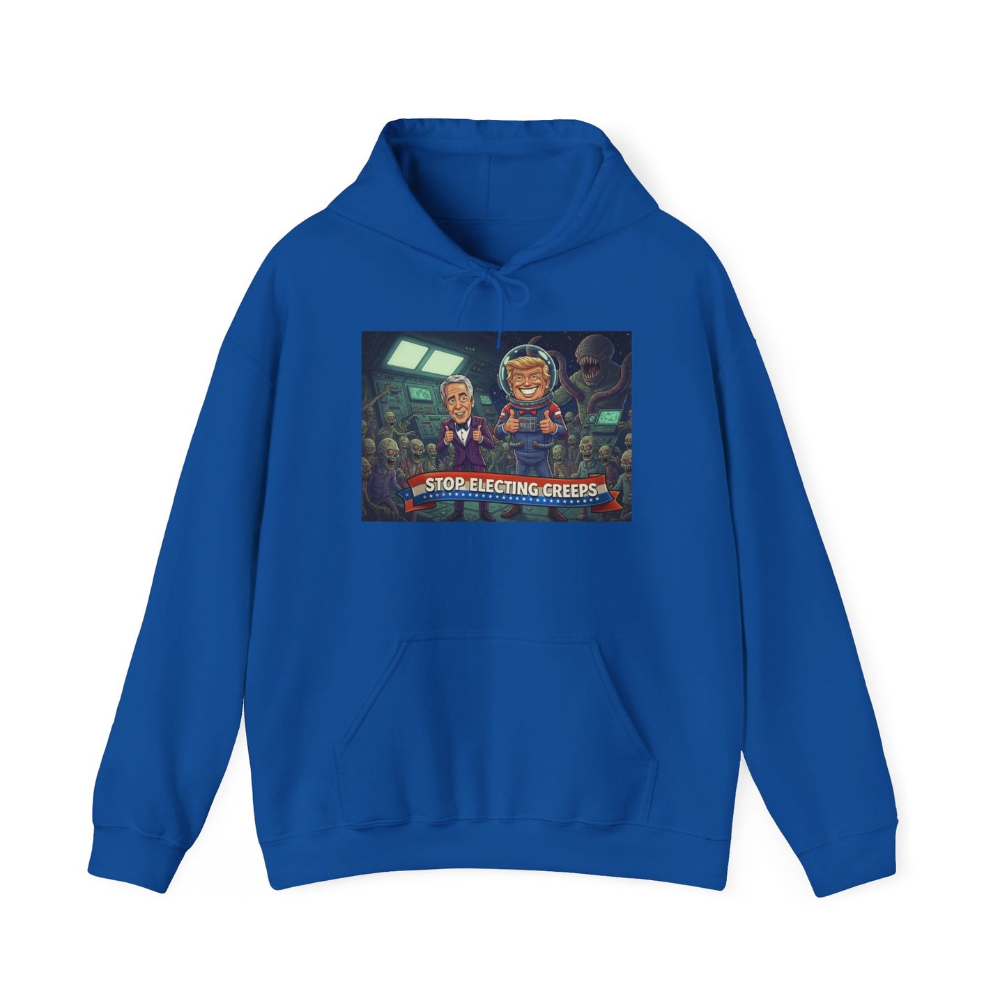 Gaming Crew Hoodie — 'Store-Selecting Griefers' Retro Arcade Design