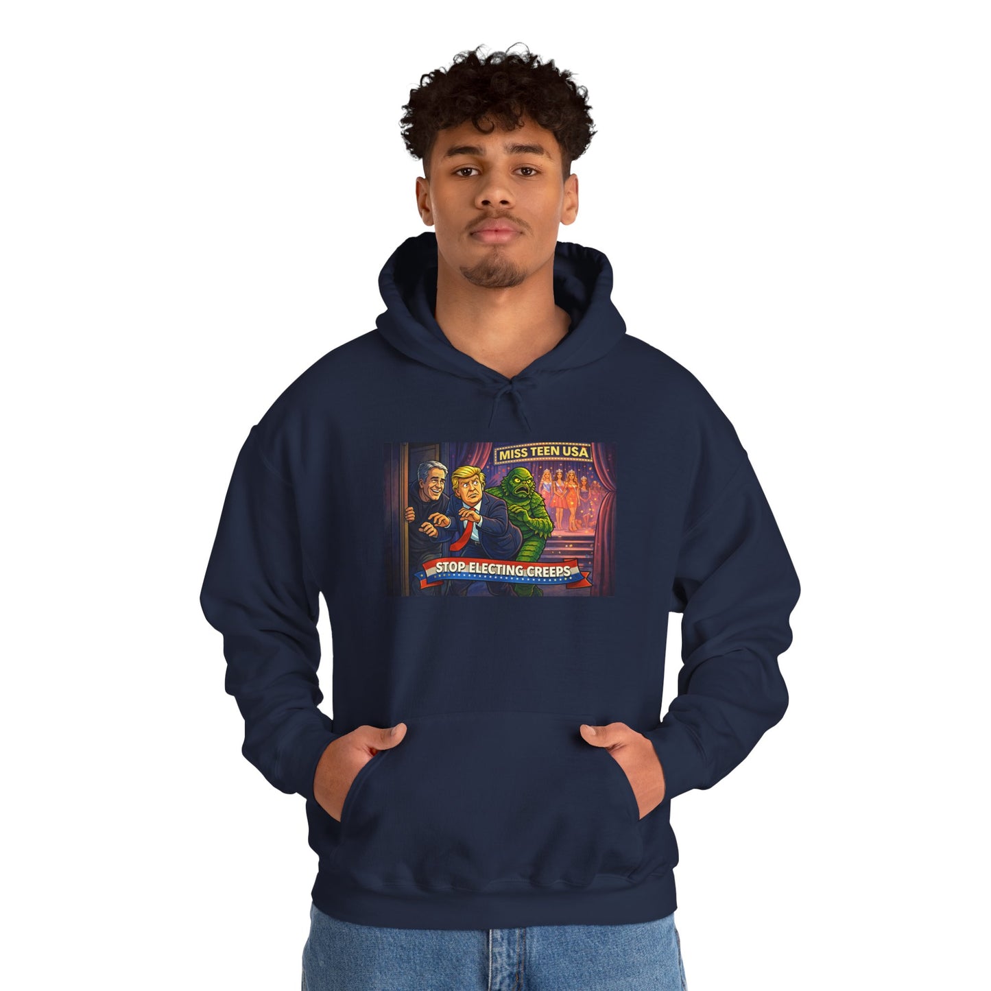 Hoodie — Retro Vintage Movie Poster "Bride of Frankenstein" Graphic Pullover