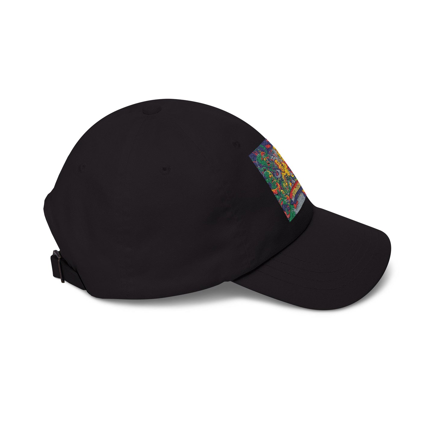Dad Cap — Colorful Mosaic Smile Design