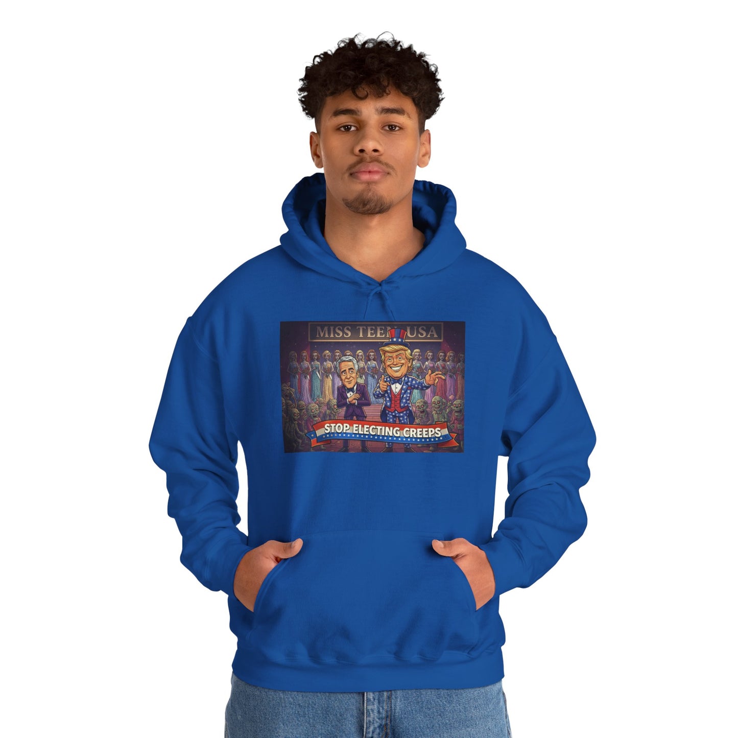 Miss LeFever Pageant Hoodie — Stage Reigning Queens Illustrated Sweatshirt