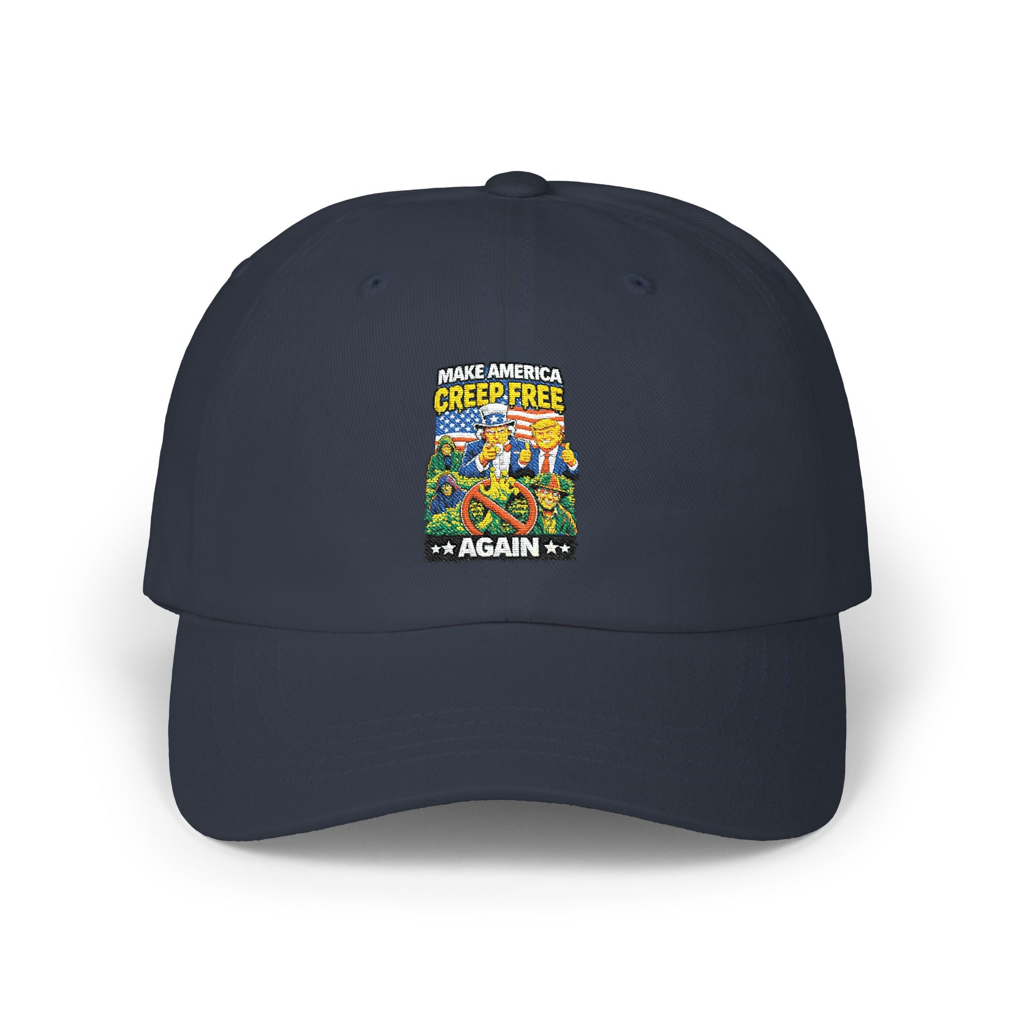 Dad Cap - ‘Crisis Free Again’ Retro Garden Patch Baseball Hat