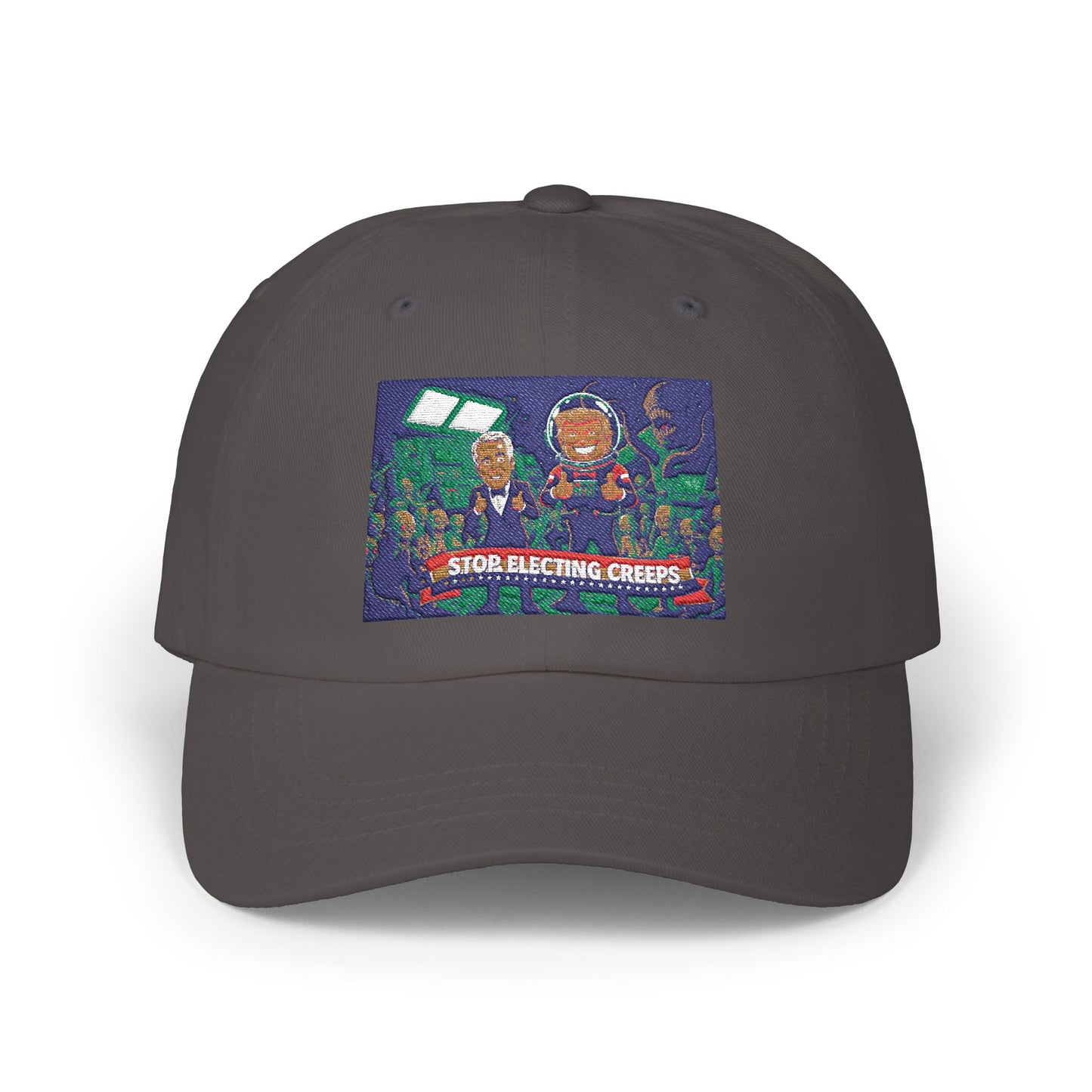 Dad Cap — 'Stop Electing Creeps' Political Statement Hat