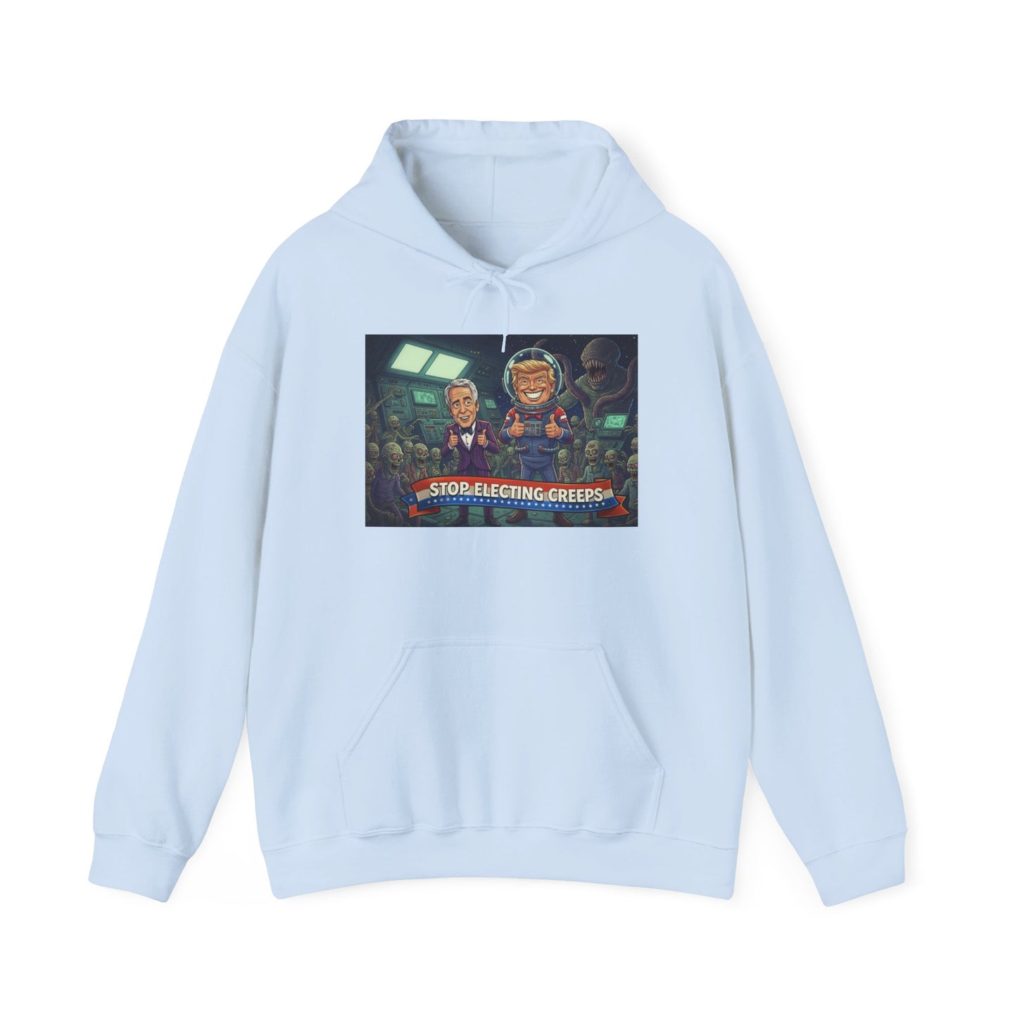 Gaming Crew Hoodie — 'Store-Selecting Griefers' Retro Arcade Design