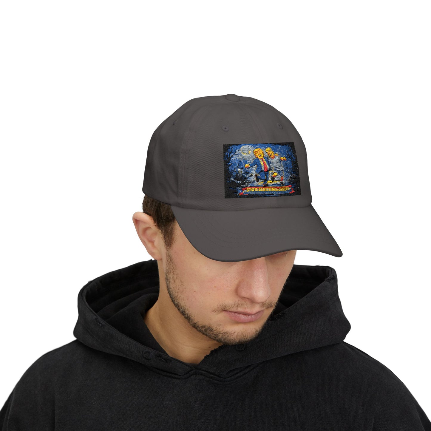 Dad Cap — Starry Night Surfing Patch Hat