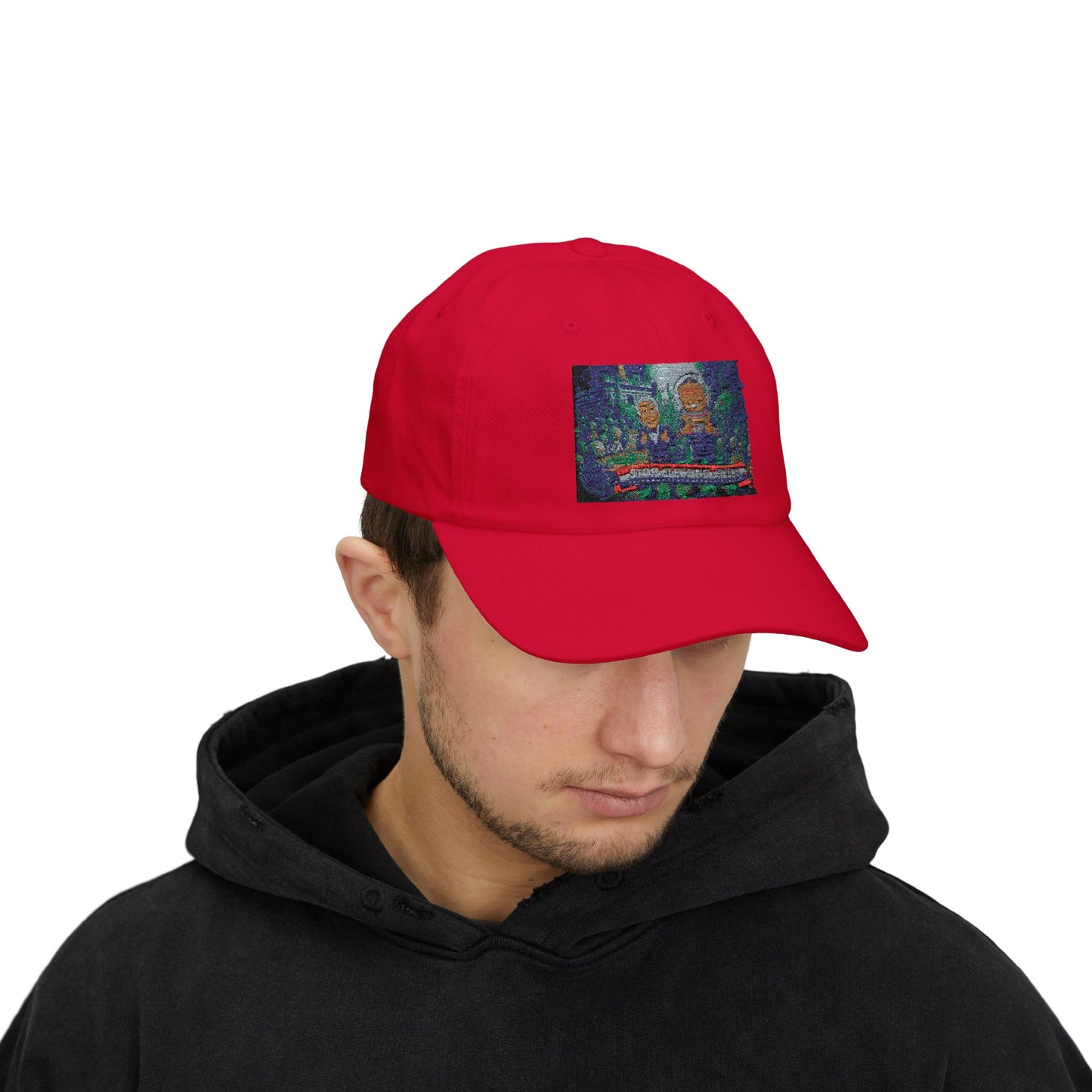Dad Cap — Vintage Photo Mosaic Baseball Hat