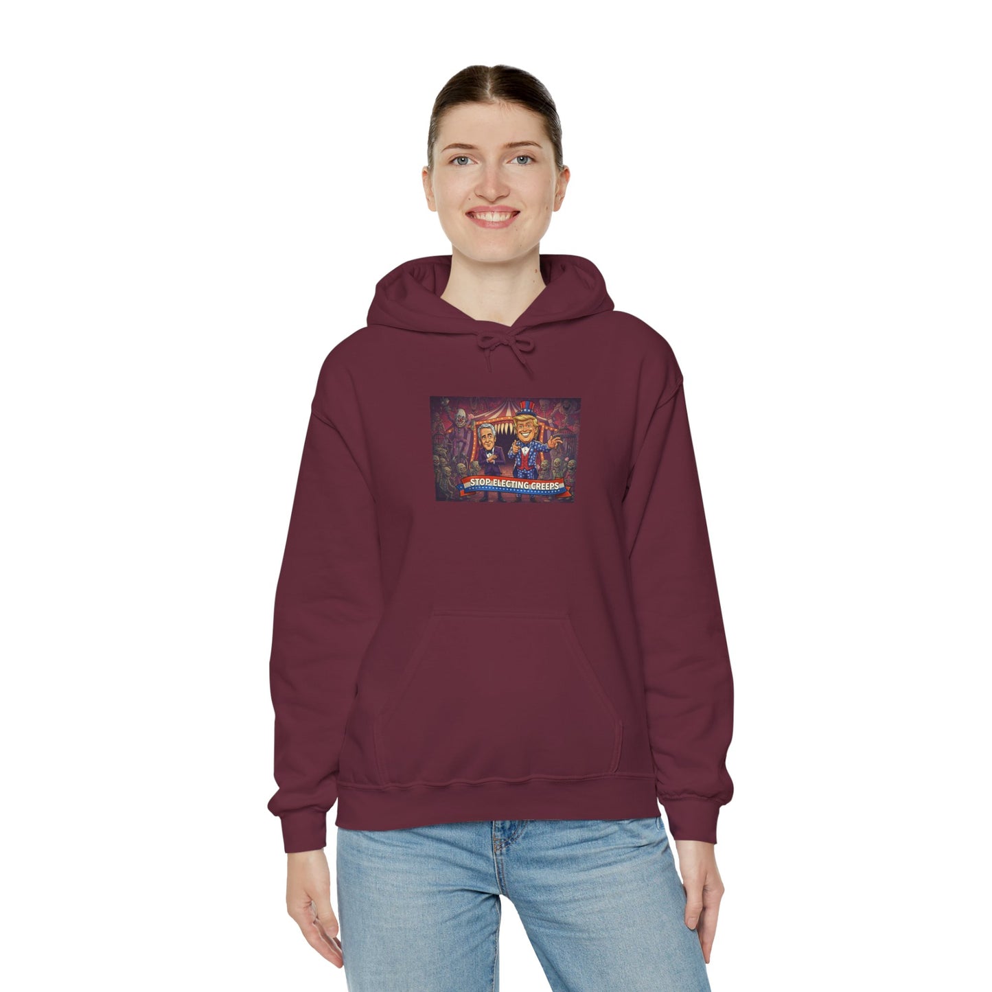 Retro Campfire Hoodie — "Good Vibes, Great Friends" Graphic Hooded Sweatshirt