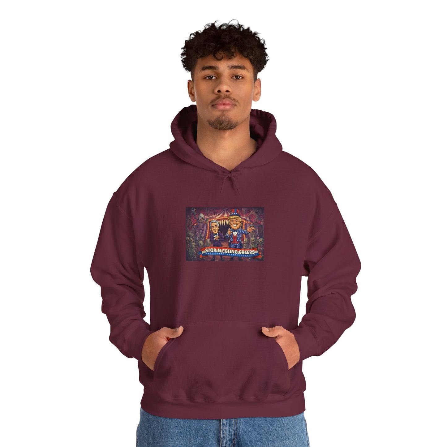 Retro Campfire Hoodie — "Good Vibes, Great Friends" Graphic Hooded Sweatshirt