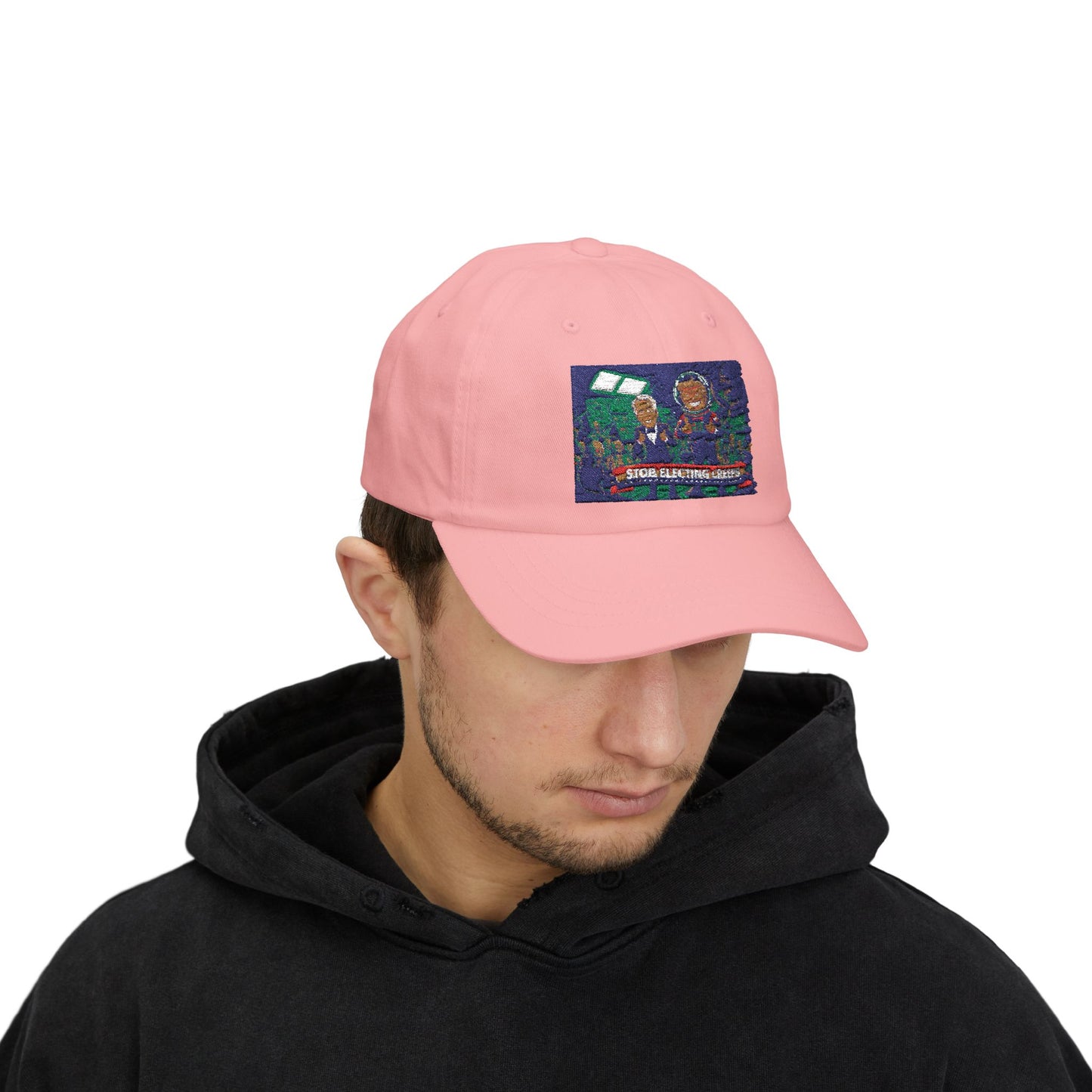 Dad Cap — 'Stop Electing Creeps' Political Statement Hat