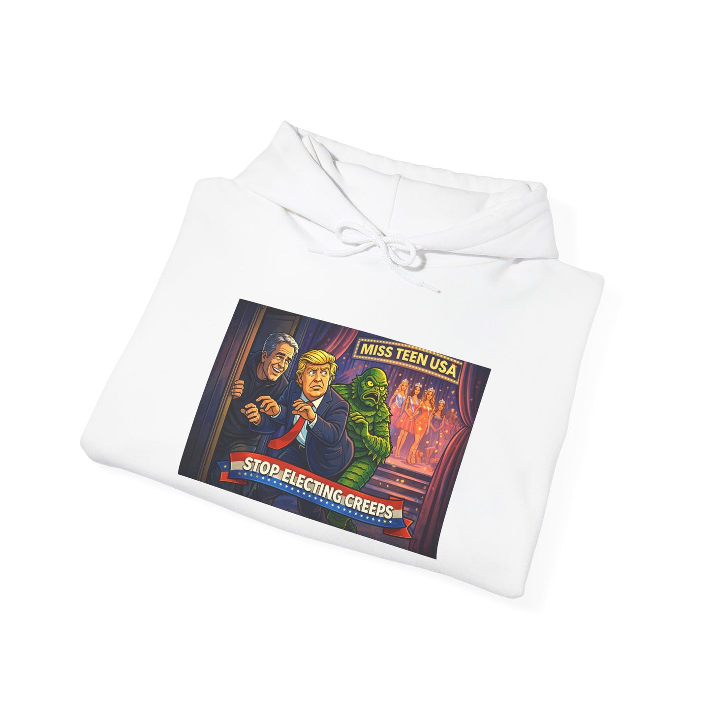 Hoodie — Retro Vintage Movie Poster "Bride of Frankenstein" Graphic Pullover