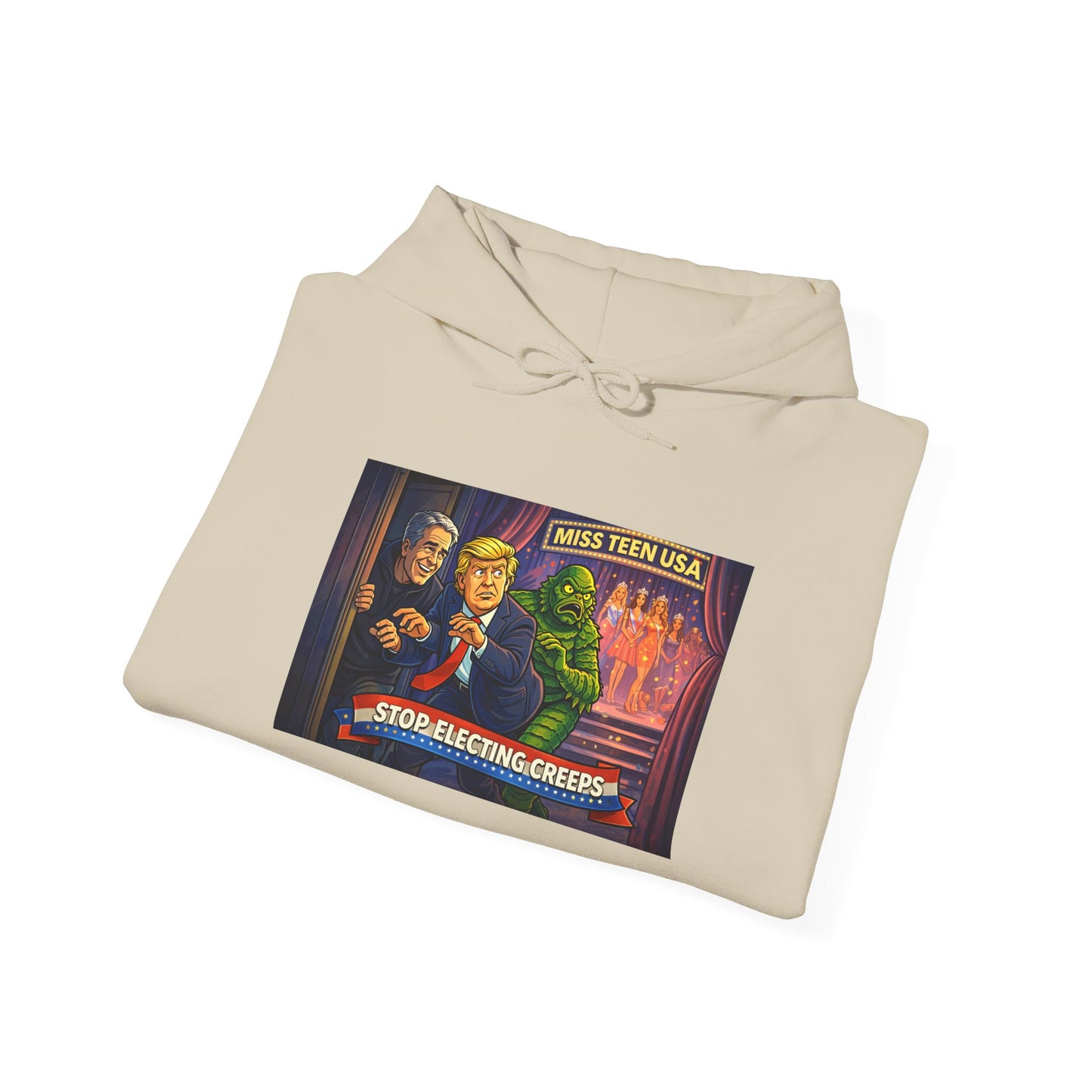 Hoodie — Retro Vintage Movie Poster "Bride of Frankenstein" Graphic Pullover
