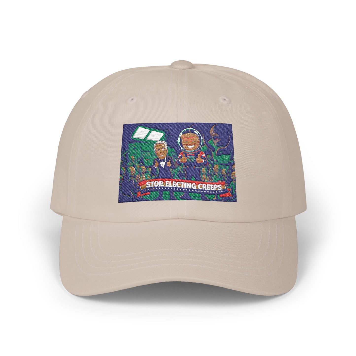 Dad Cap — 'Stop Electing Creeps' Political Statement Hat