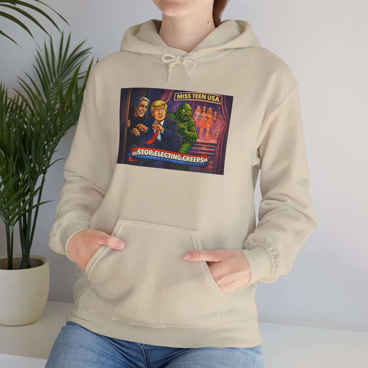 Hoodie — Retro Vintage Movie Poster "Bride of Frankenstein" Graphic Pullover
