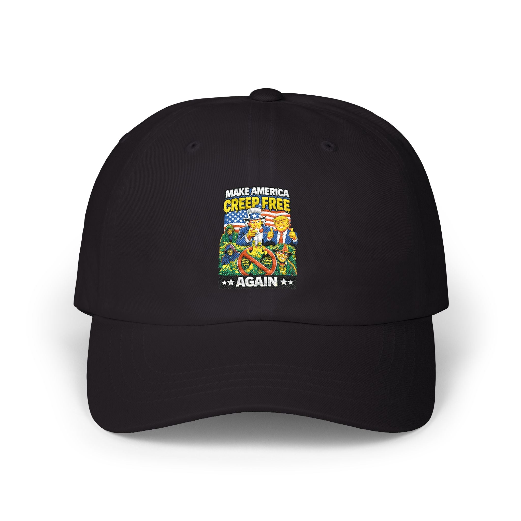Dad Cap - ‘Crisis Free Again’ Retro Garden Patch Baseball Hat