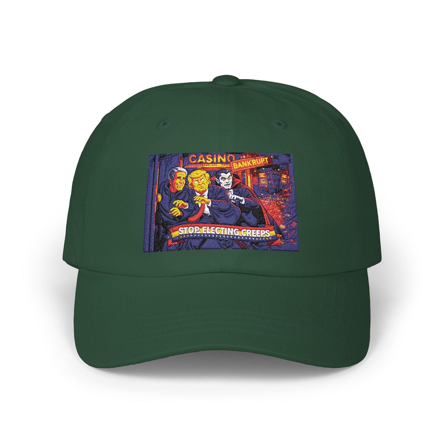 Dad Cap — Vintage Casino Poster Embroidered Baseball Hat