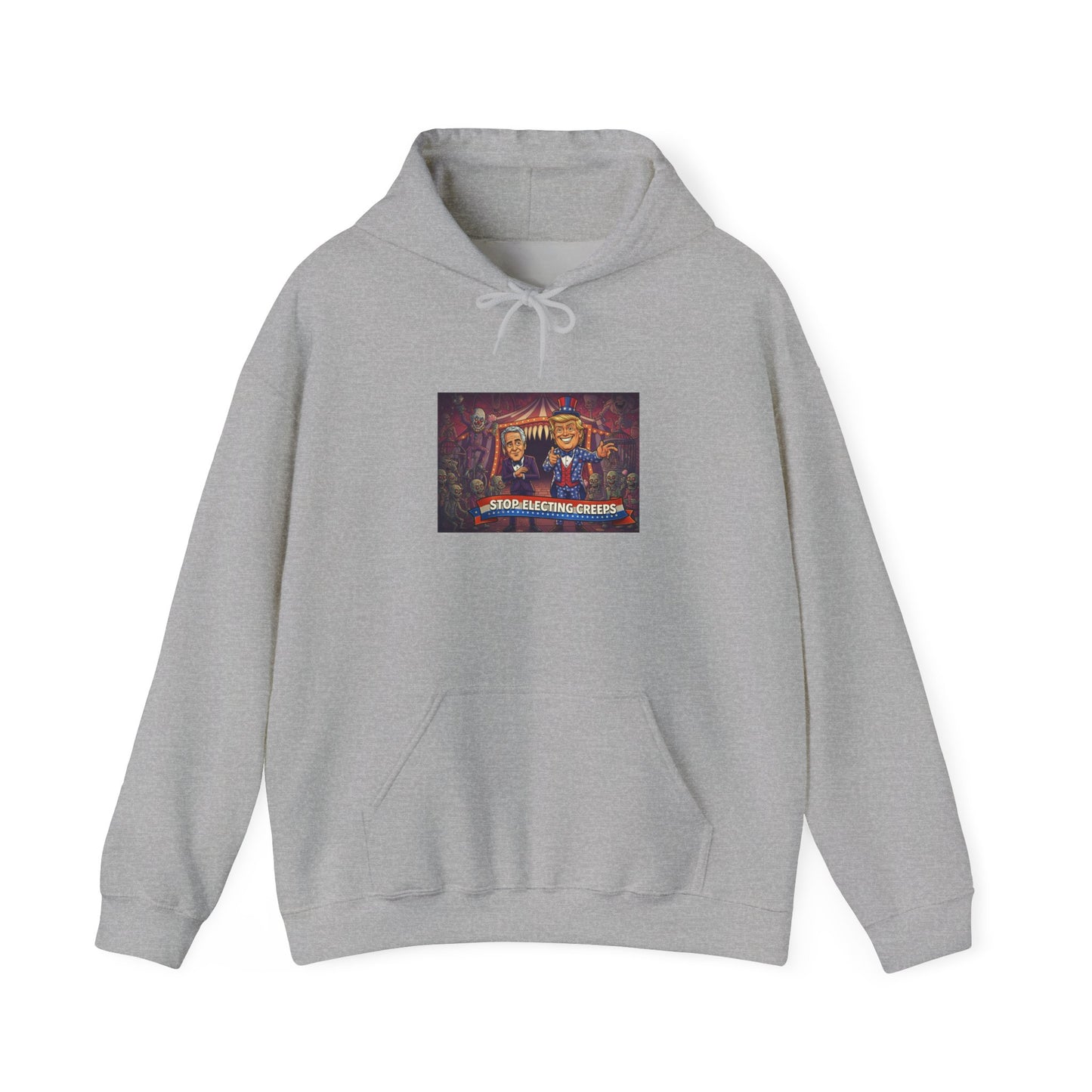Retro Campfire Hoodie — "Good Vibes, Great Friends" Graphic Hooded Sweatshirt