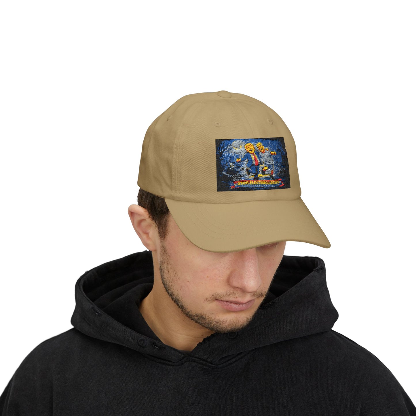 Dad Cap — Starry Night Surfing Patch Hat