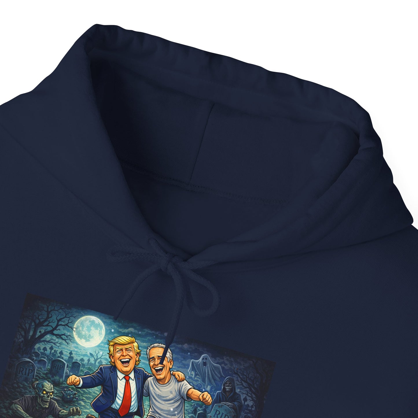 Political Comedy Hoodie — “Surrendering America” Satirical Graphic Sweatshirt