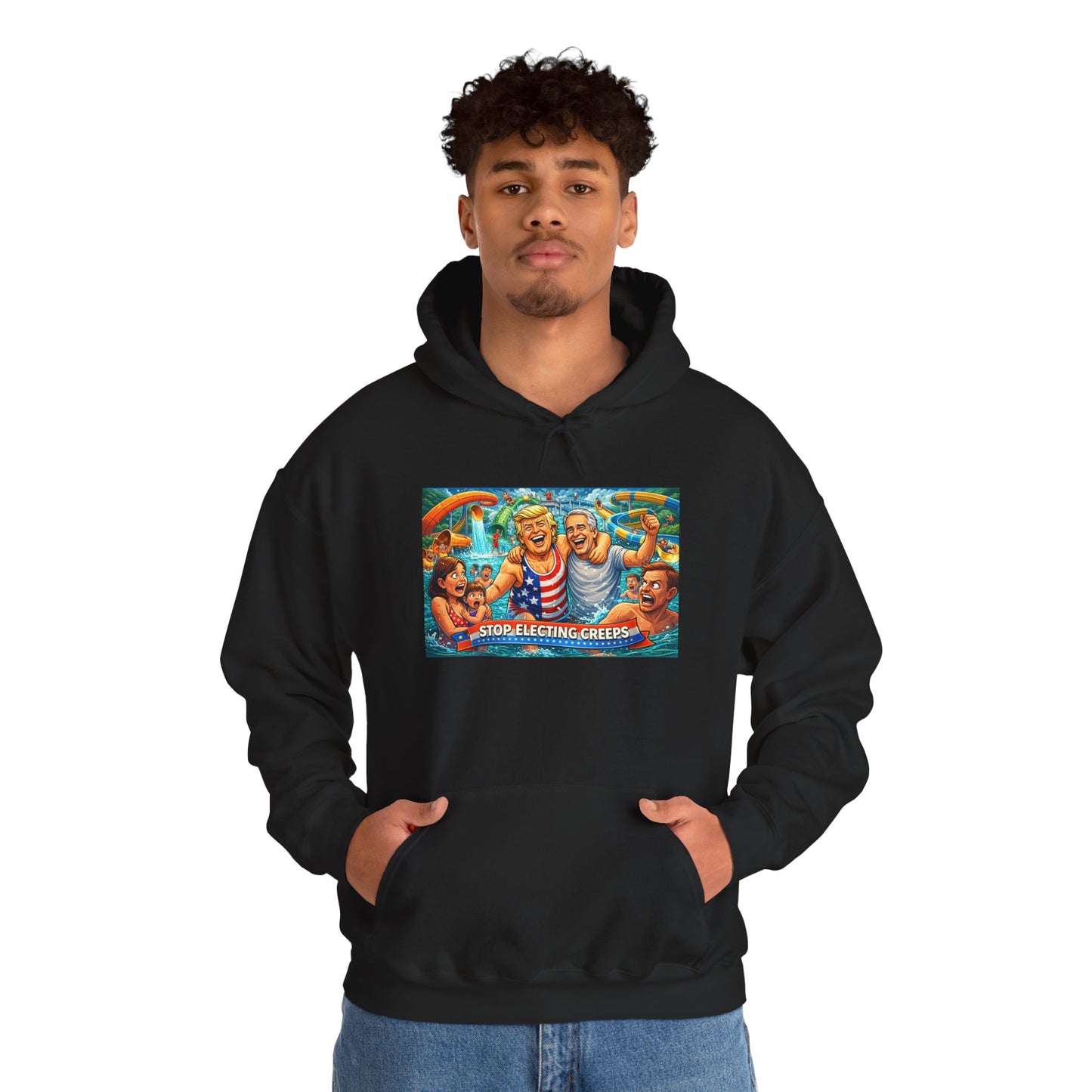 Hoodie | Retro Beach Lifeguard Vintage Surf Crew Design