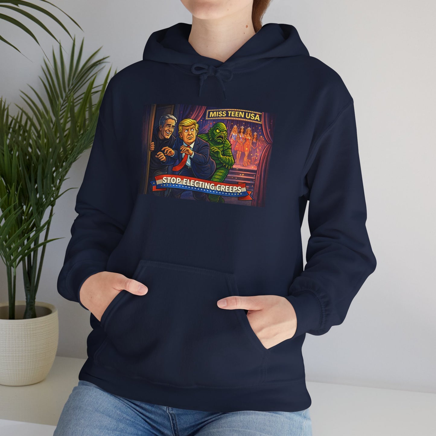 Hoodie — Retro Vintage Movie Poster "Bride of Frankenstein" Graphic Pullover