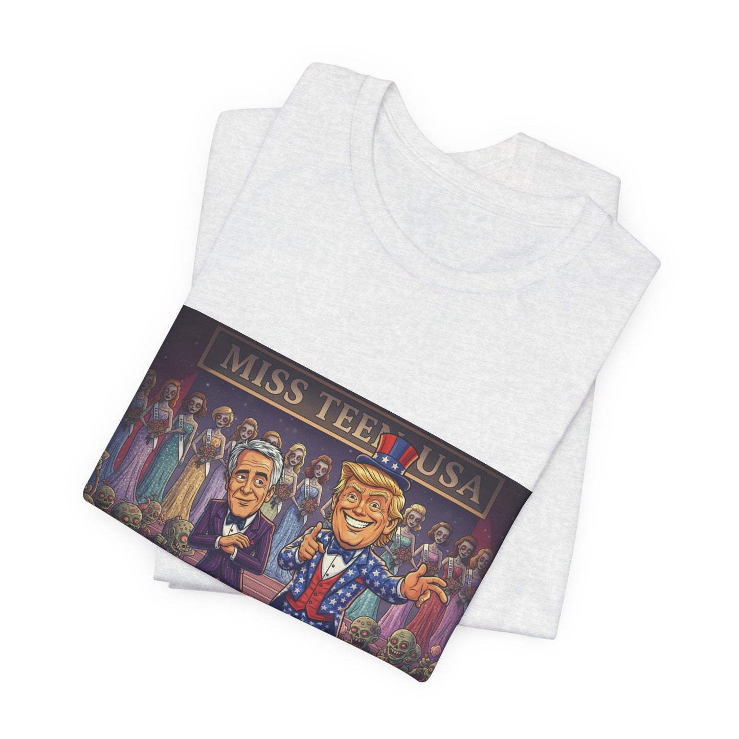 Political Satire Tee – "Stop Electing Creeps" Graphic Shirt