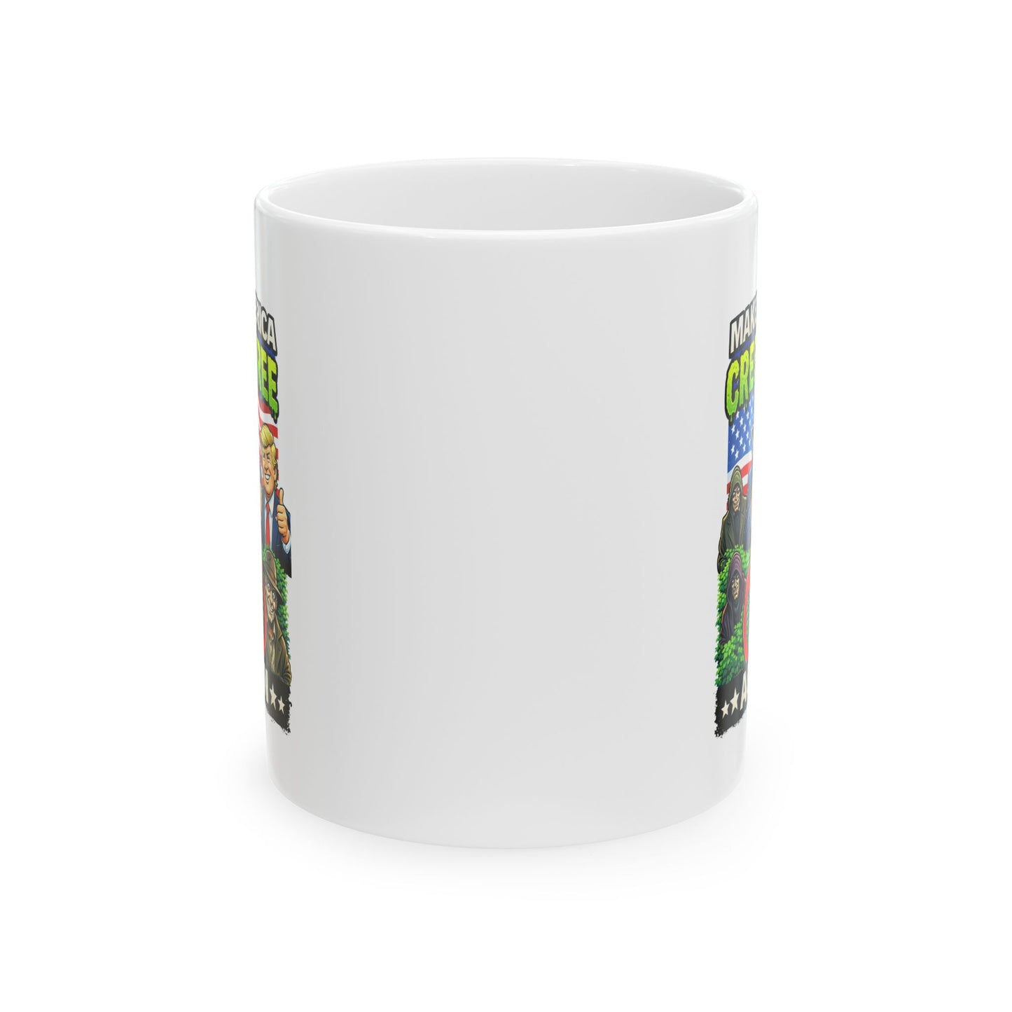 Ceramic Mug — "World's Best Grandpa" Patriotic Grandpa Coffee Mug (11oz, 15oz)