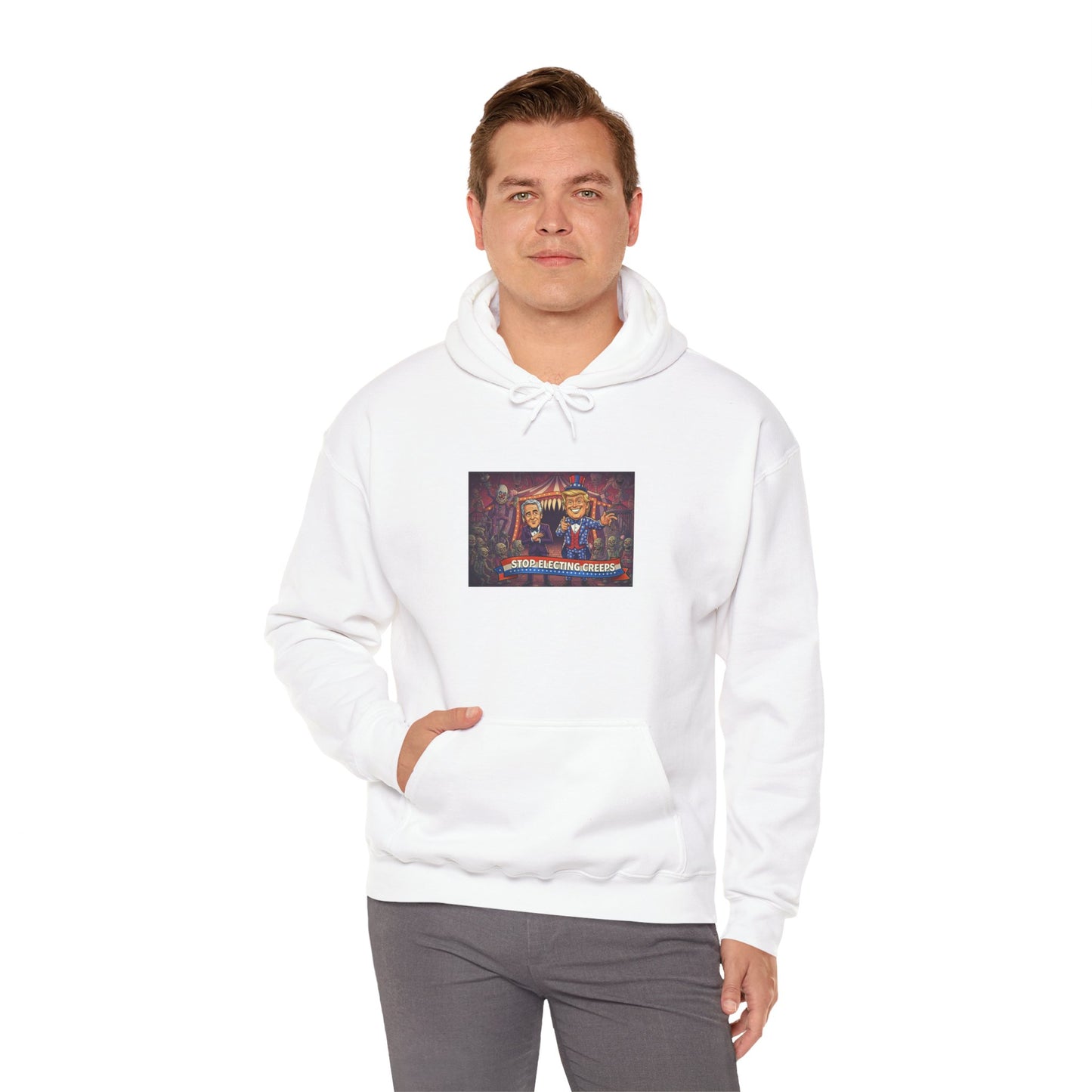 Retro Campfire Hoodie — "Good Vibes, Great Friends" Graphic Hooded Sweatshirt