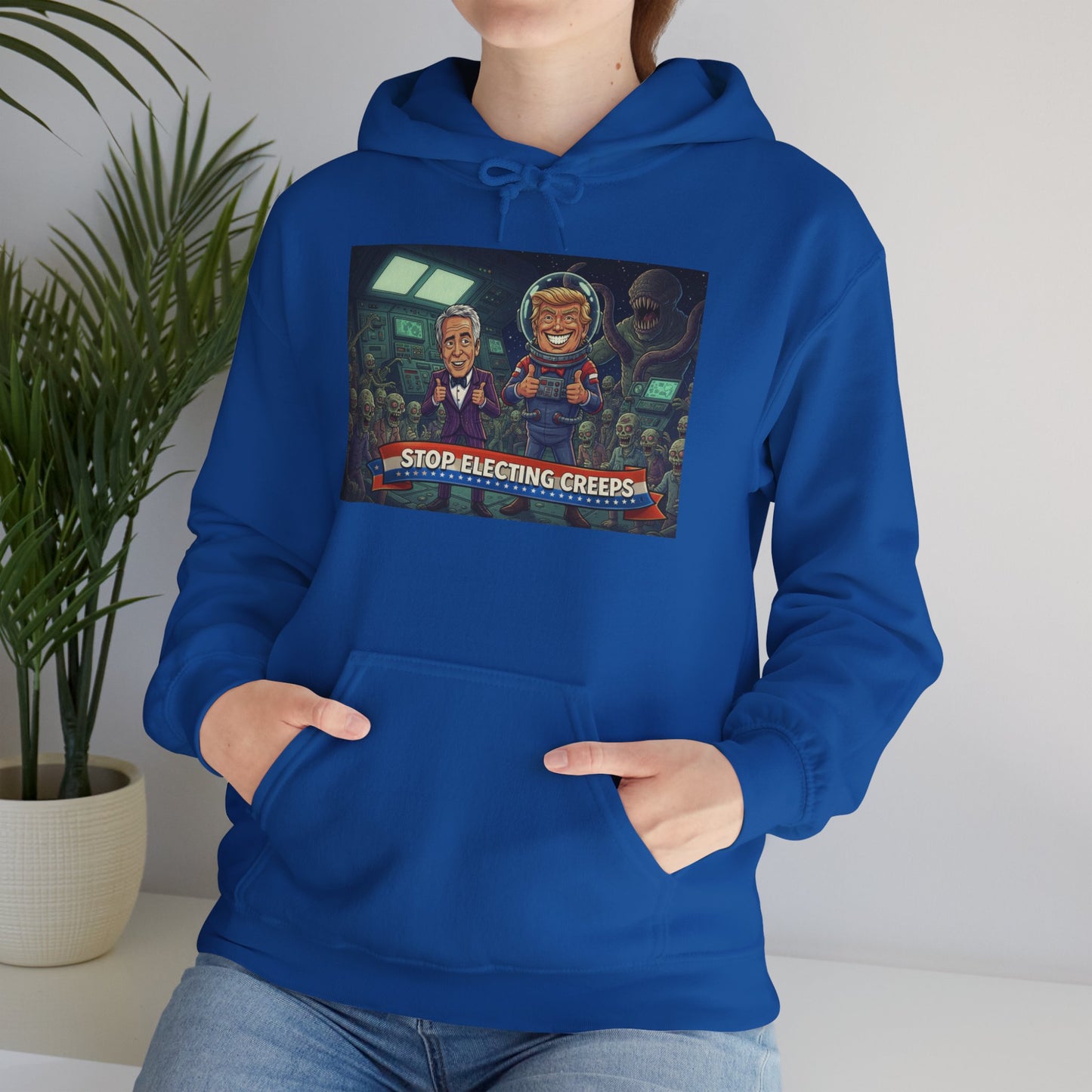 Gaming Crew Hoodie — 'Store-Selecting Griefers' Retro Arcade Design