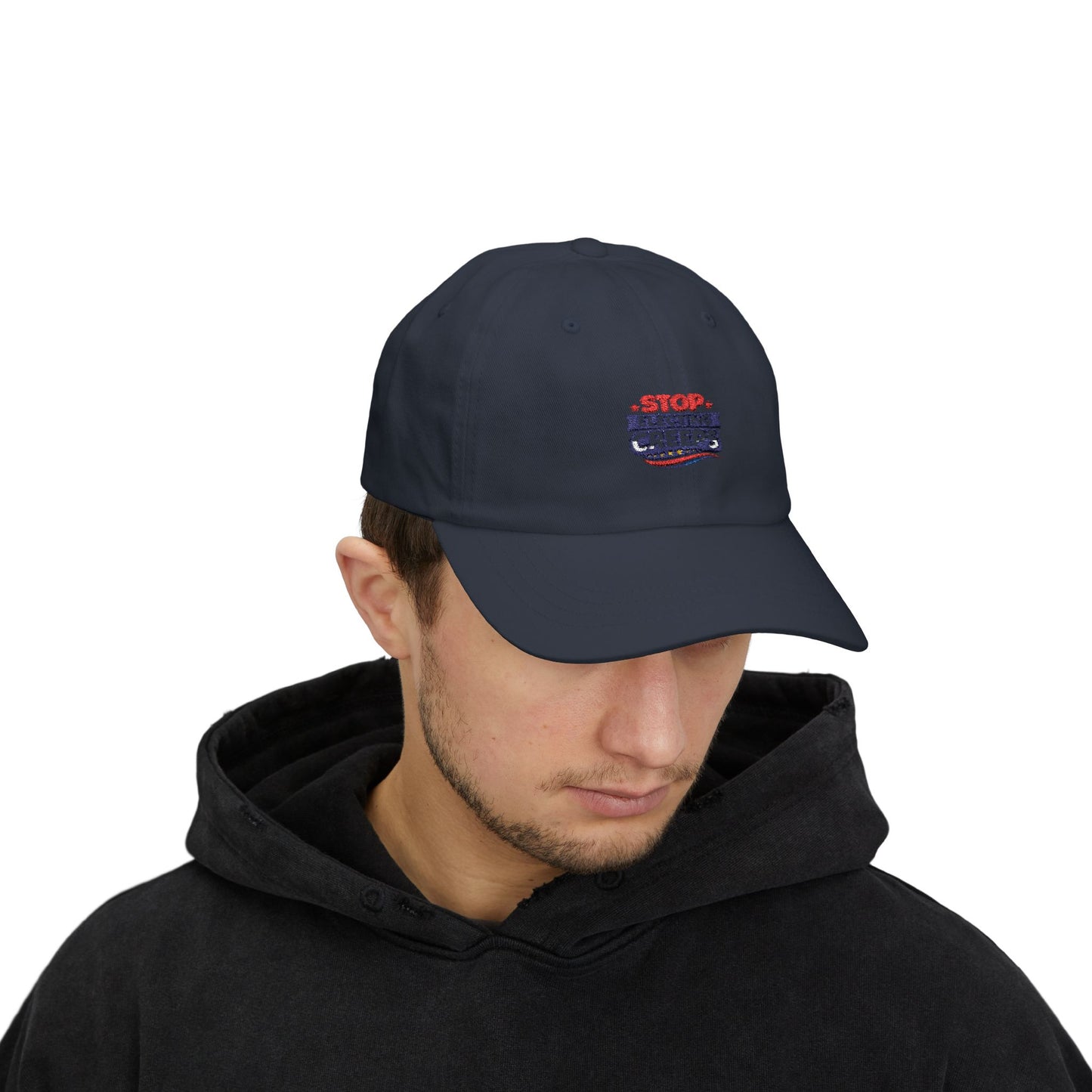 Dad Cap — "Stop Electing Creeps" Embroidered Political Baseball Hat