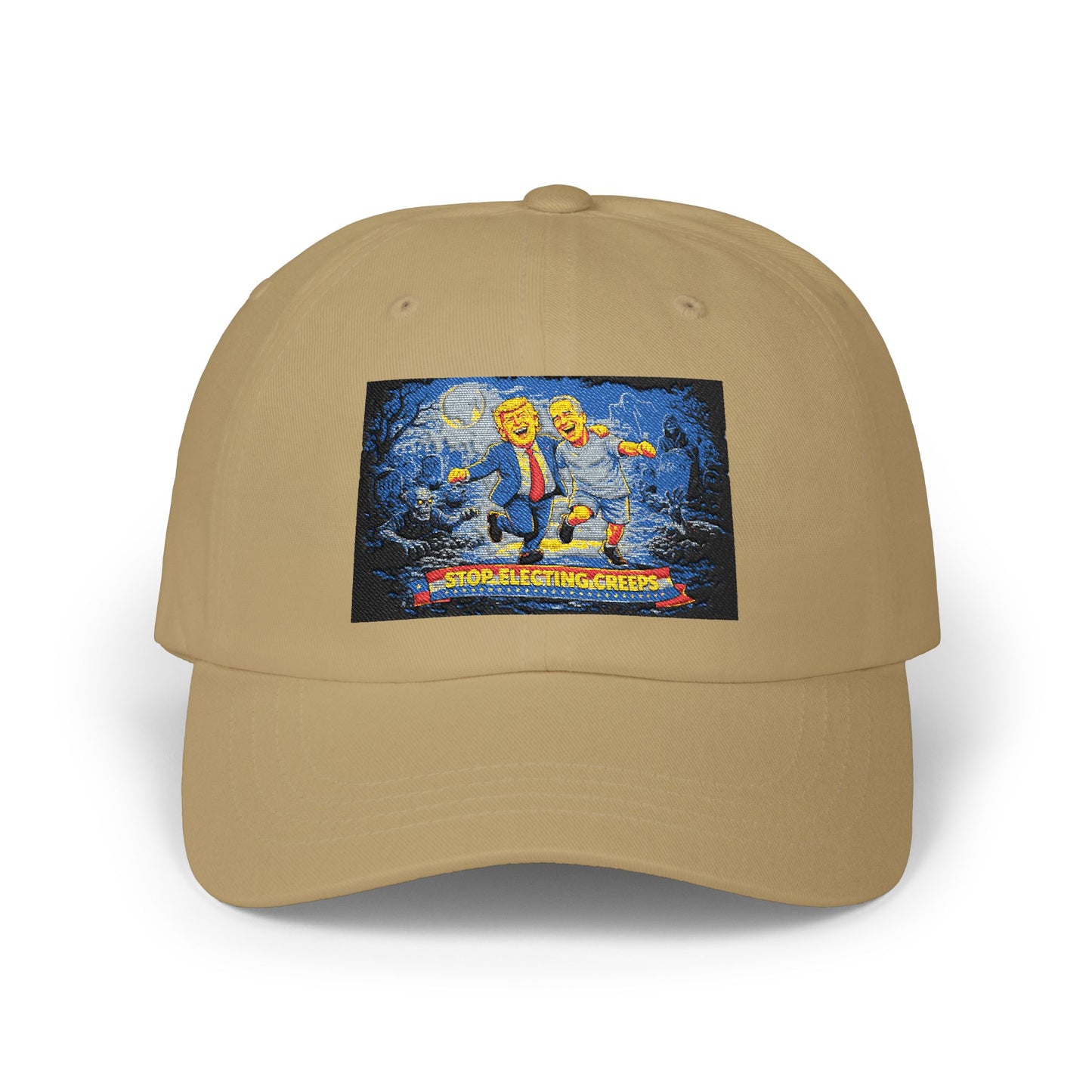 Dad Cap — Starry Night Surfing Patch Hat