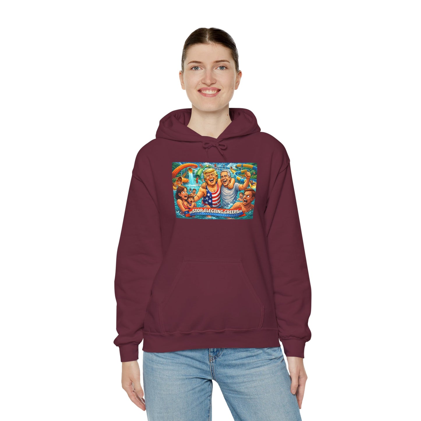 Hoodie | Retro Beach Lifeguard Vintage Surf Crew Design