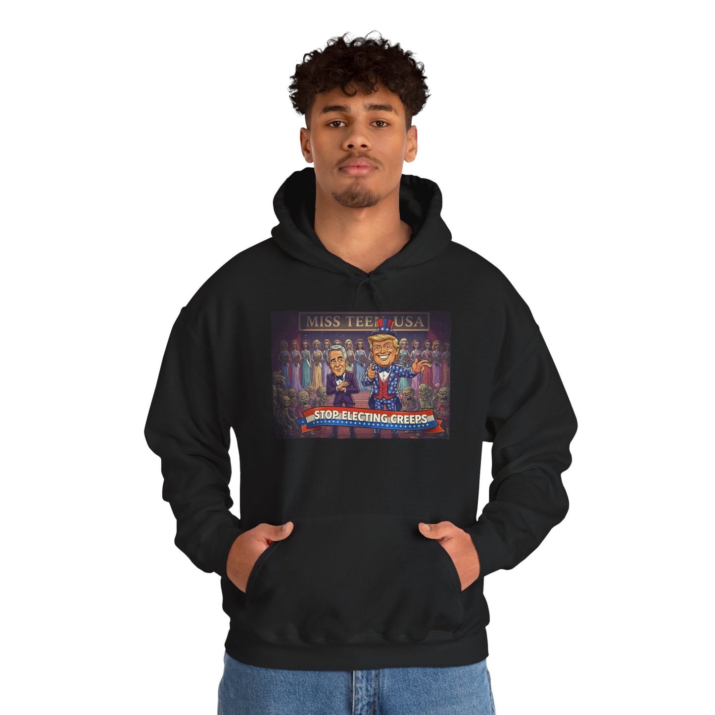 Miss LeFever Pageant Hoodie — Stage Reigning Queens Illustrated Sweatshirt