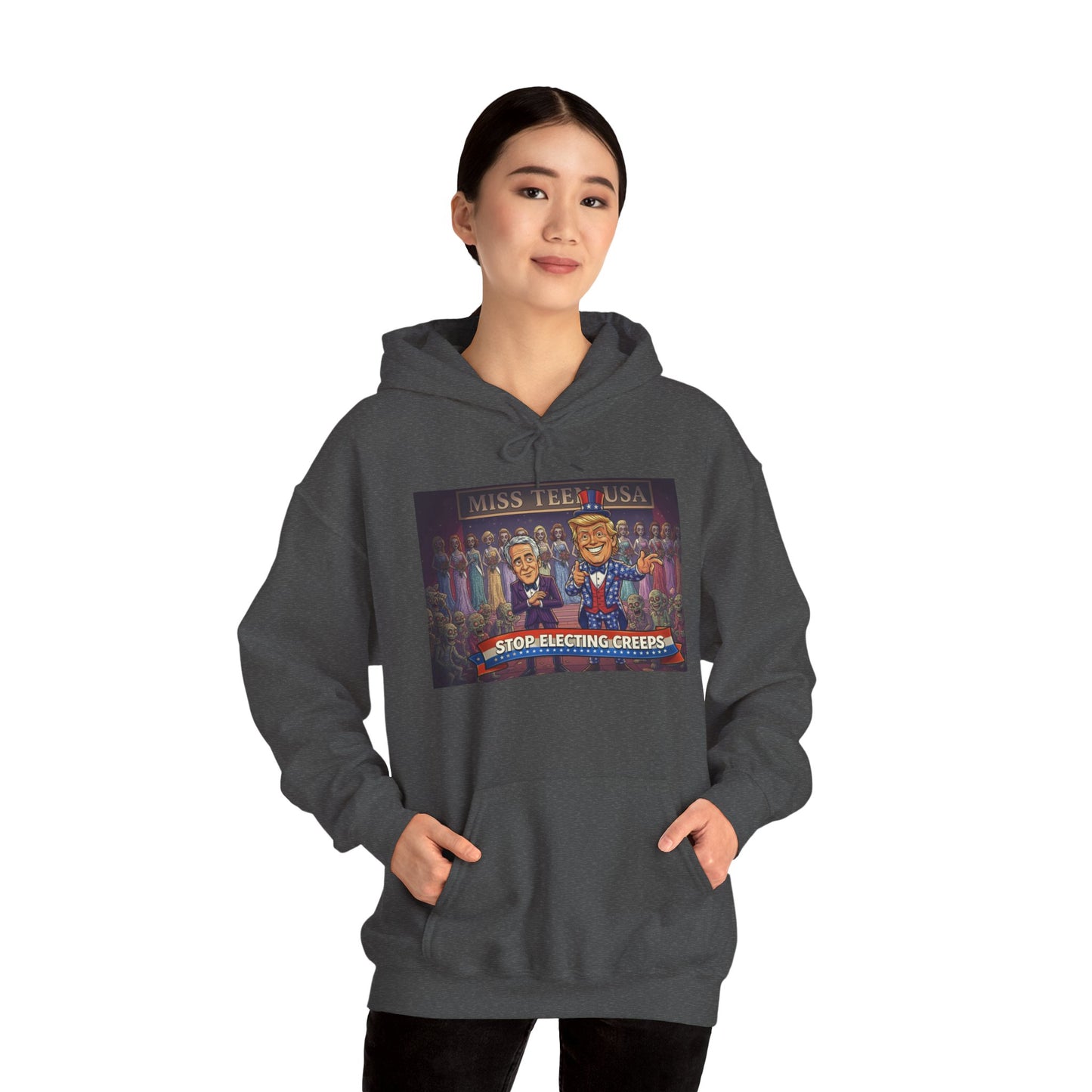 Miss LeFever Pageant Hoodie — Stage Reigning Queens Illustrated Sweatshirt