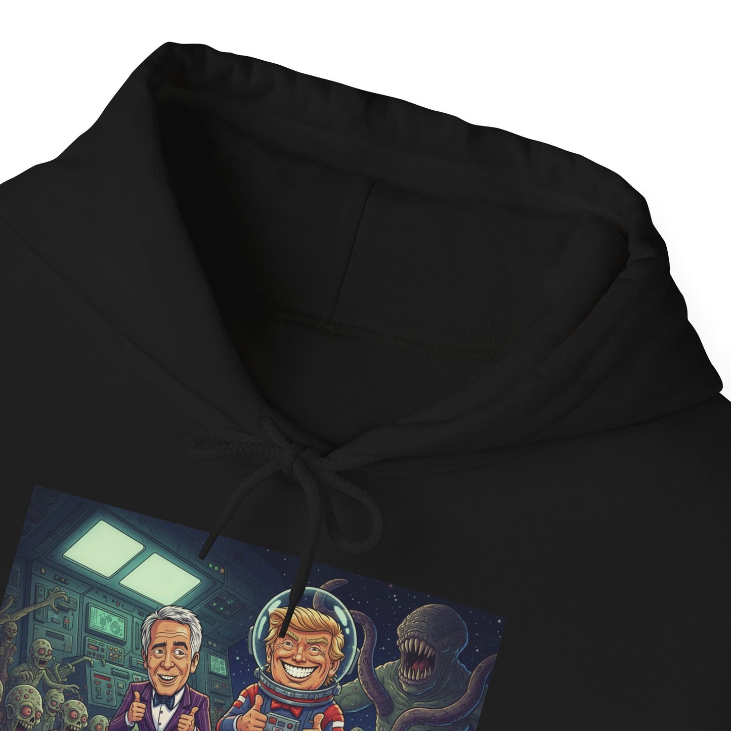 Gaming Crew Hoodie — 'Store-Selecting Griefers' Retro Arcade Design