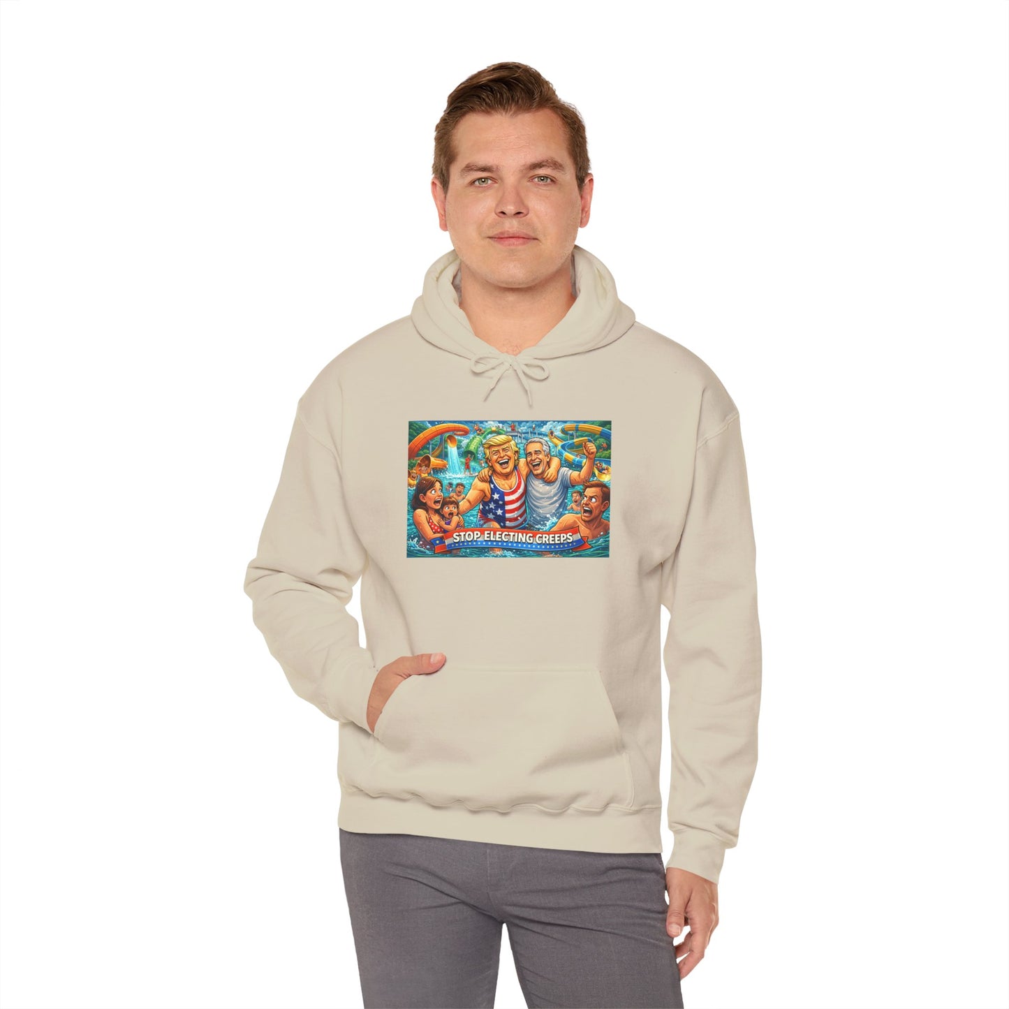 Hoodie | Retro Beach Lifeguard Vintage Surf Crew Design